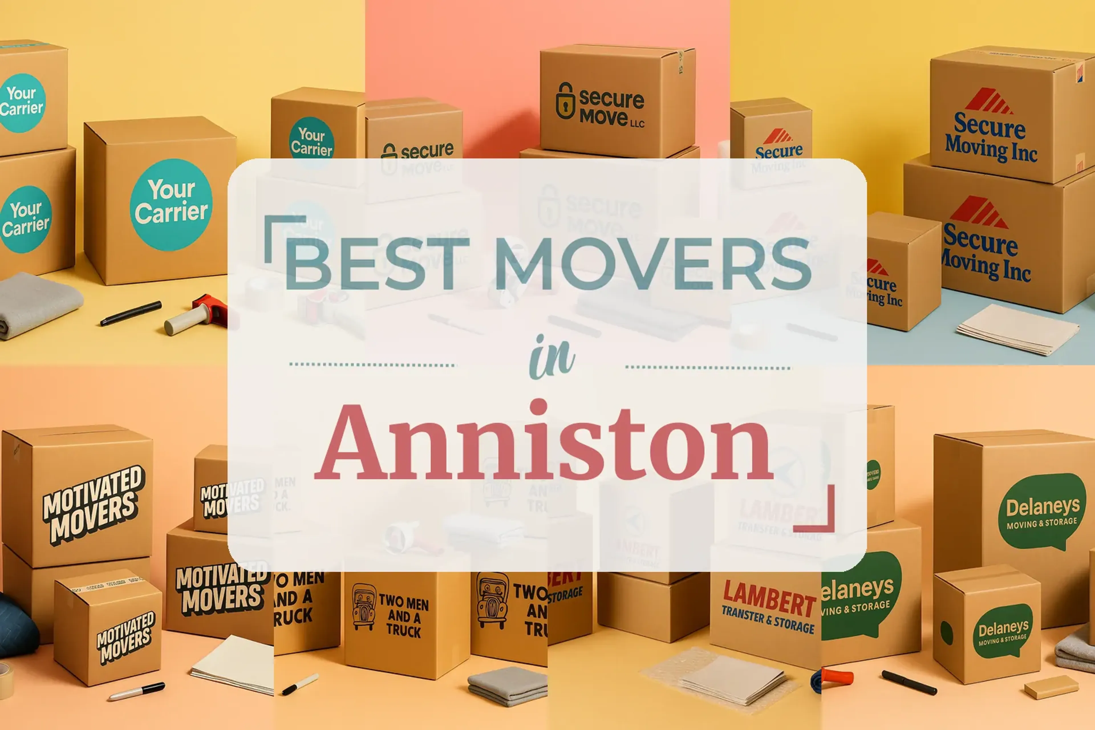 Side-by-side comparison of Anniston moving companies