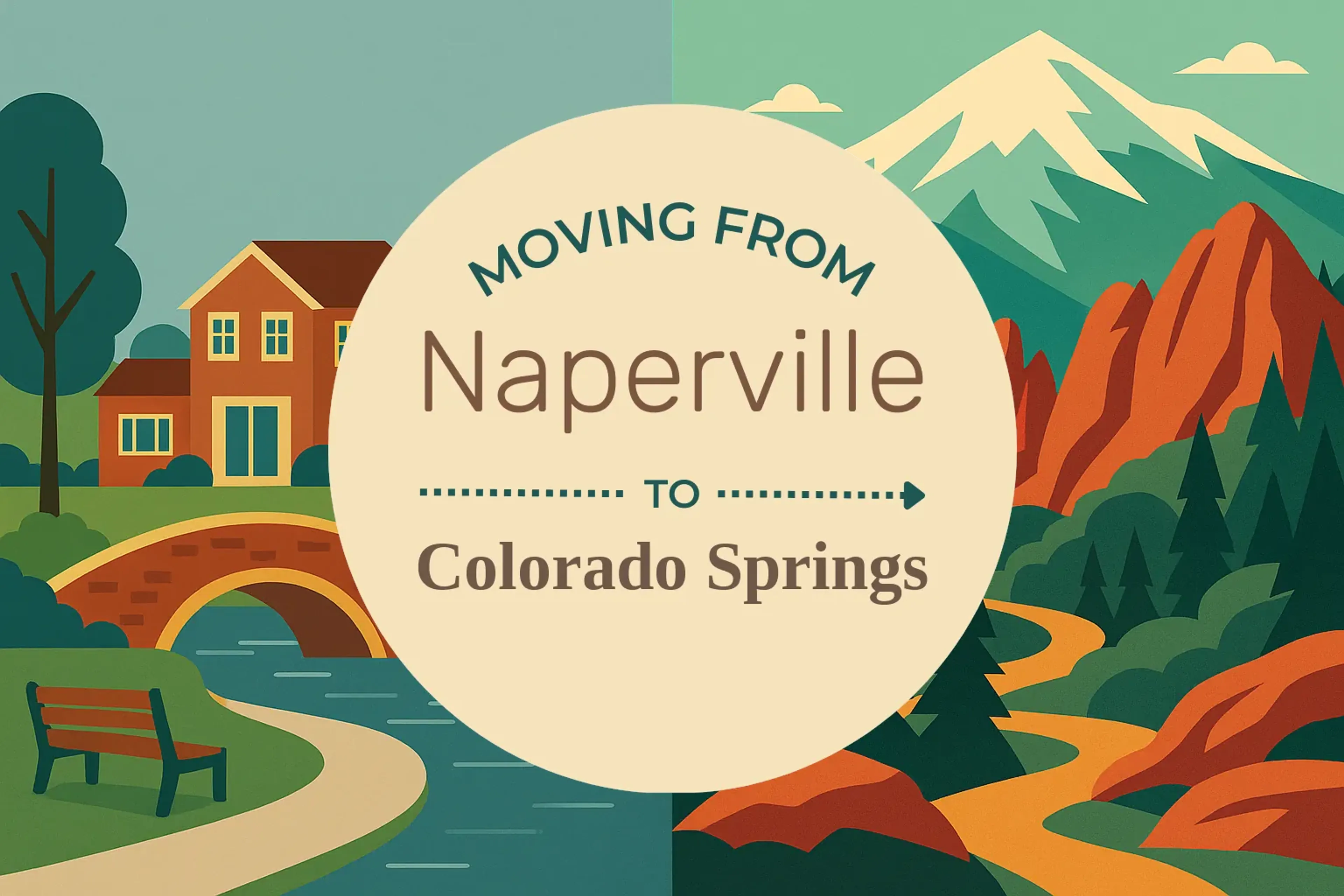 Side-by-side comparison of Naperville to Colorado Springs moving companies