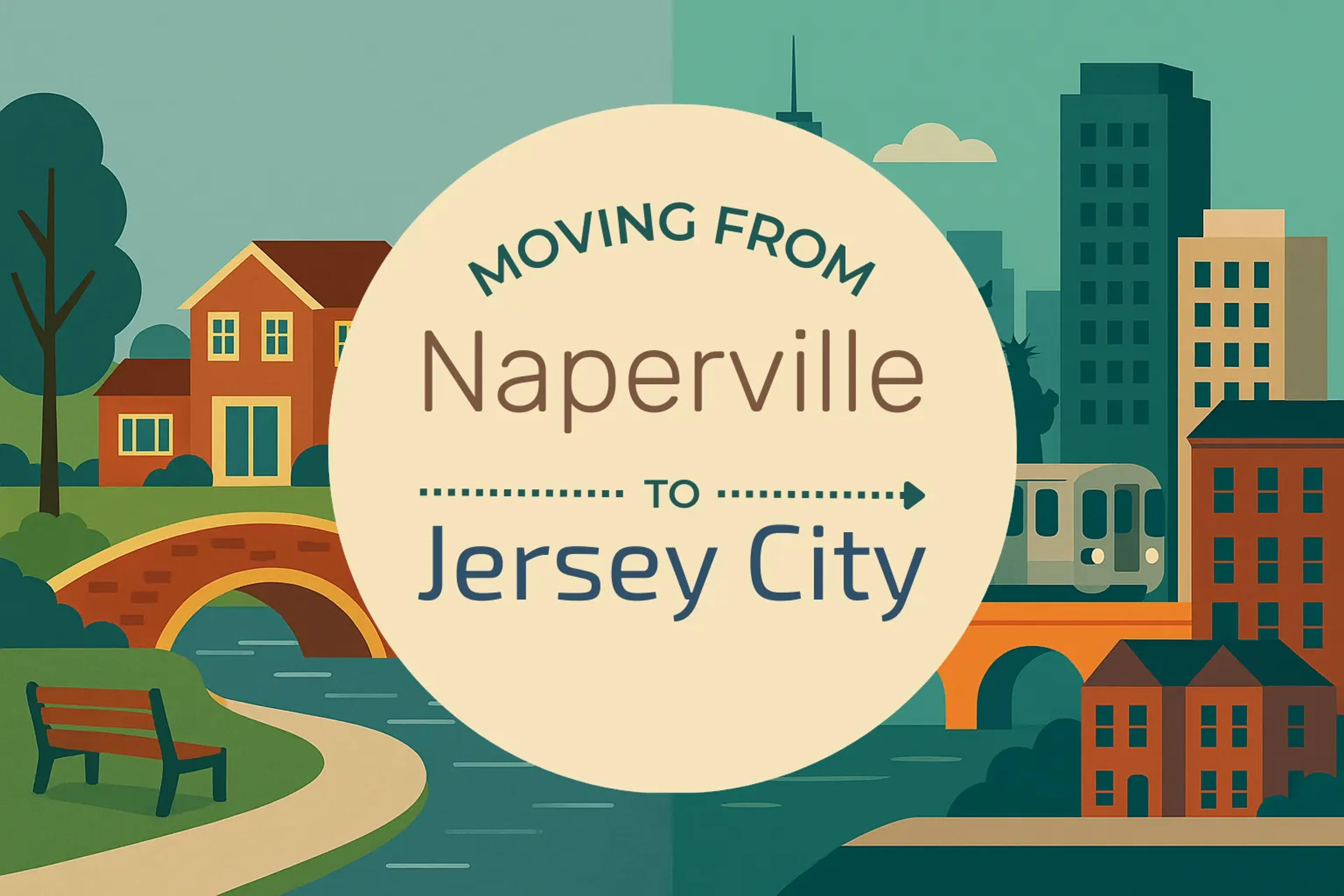 Side-by-side comparison of Naperville to Jersey City moving companies