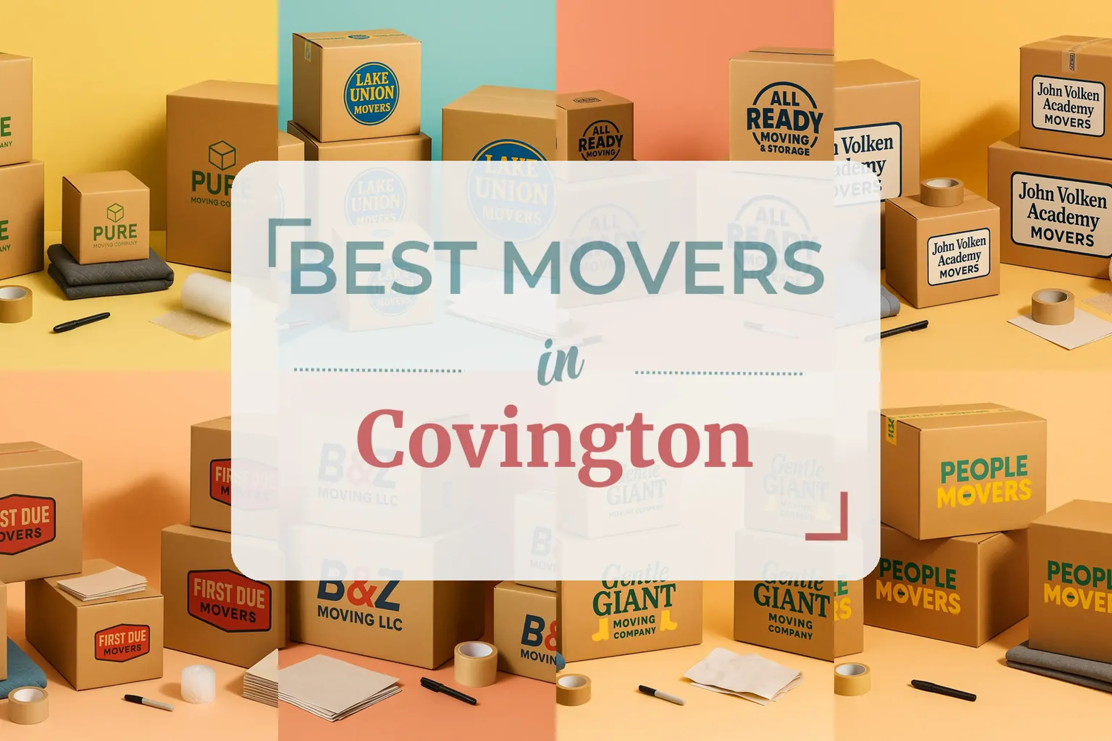 Side-by-side comparison of Covington moving companies