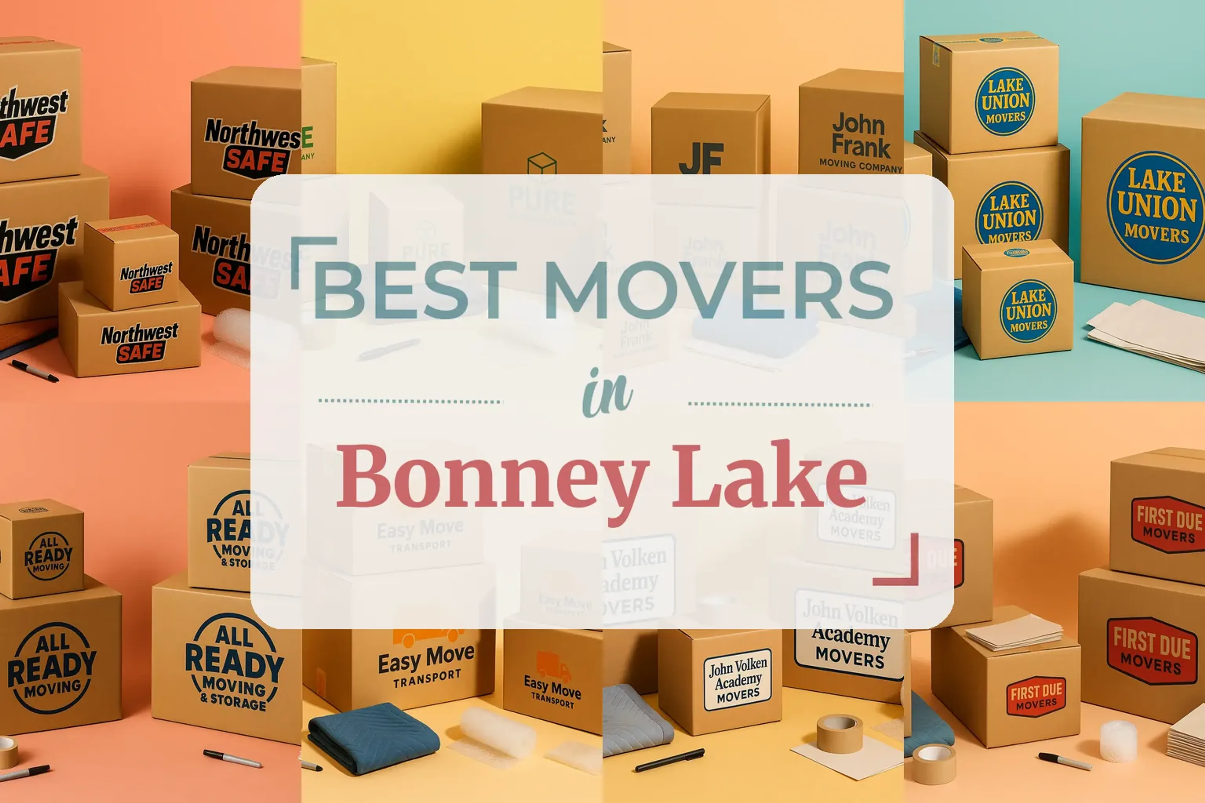 Side-by-side comparison of Bonney Lake moving companies