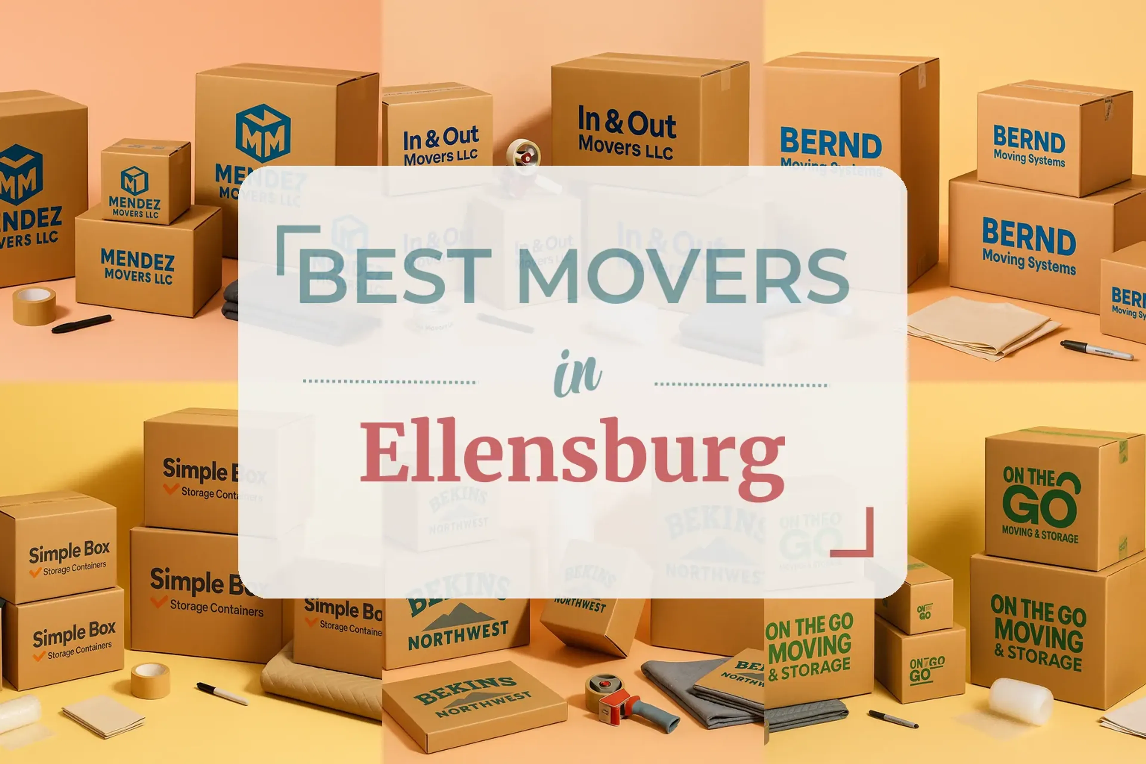 Side-by-side comparison of Ellensburg moving companies