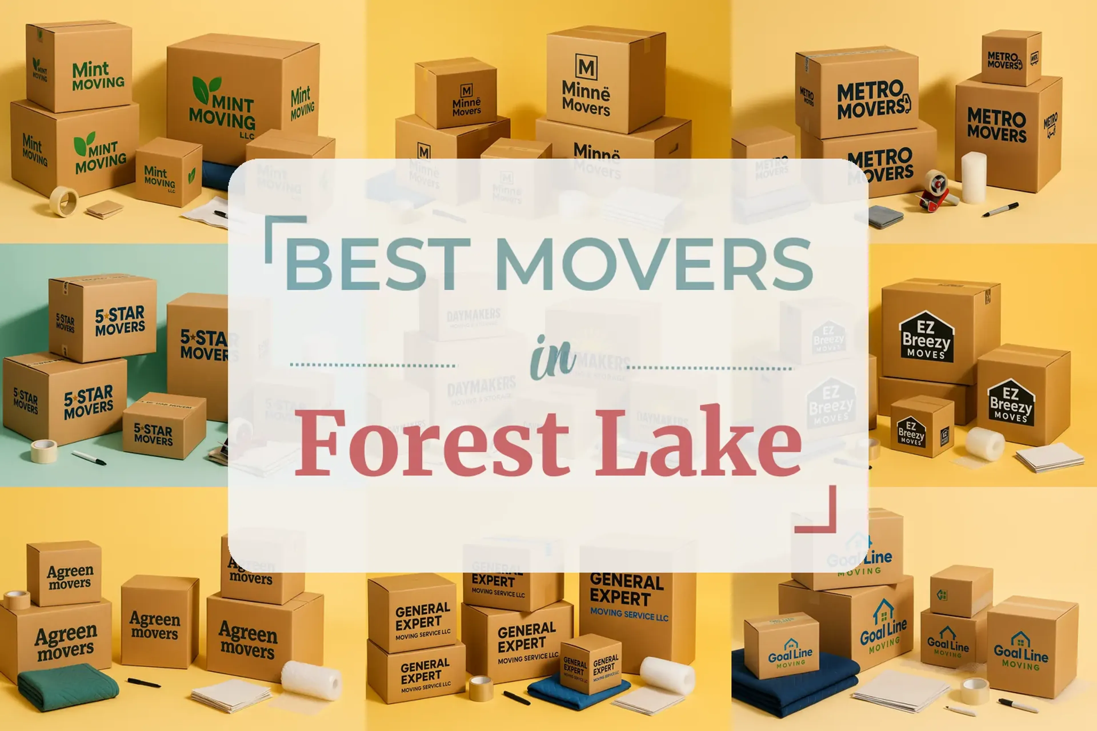 Side-by-side comparison of Forest Lake moving companies
