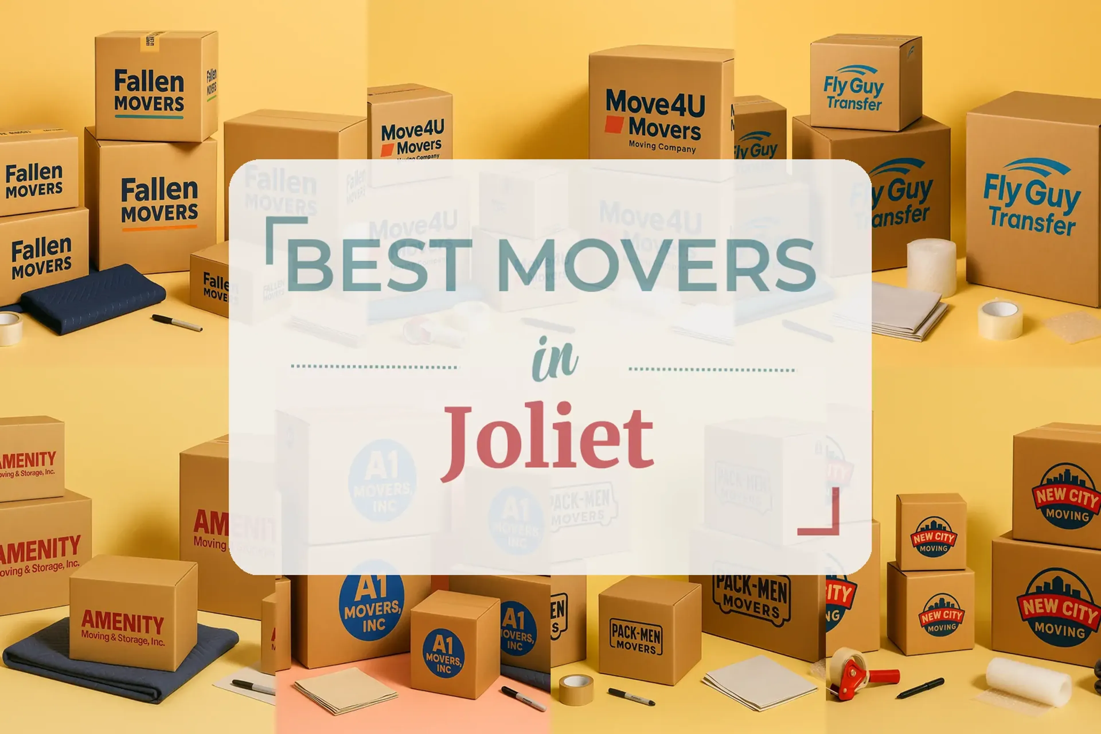 Side-by-side comparison of Joliet moving companies