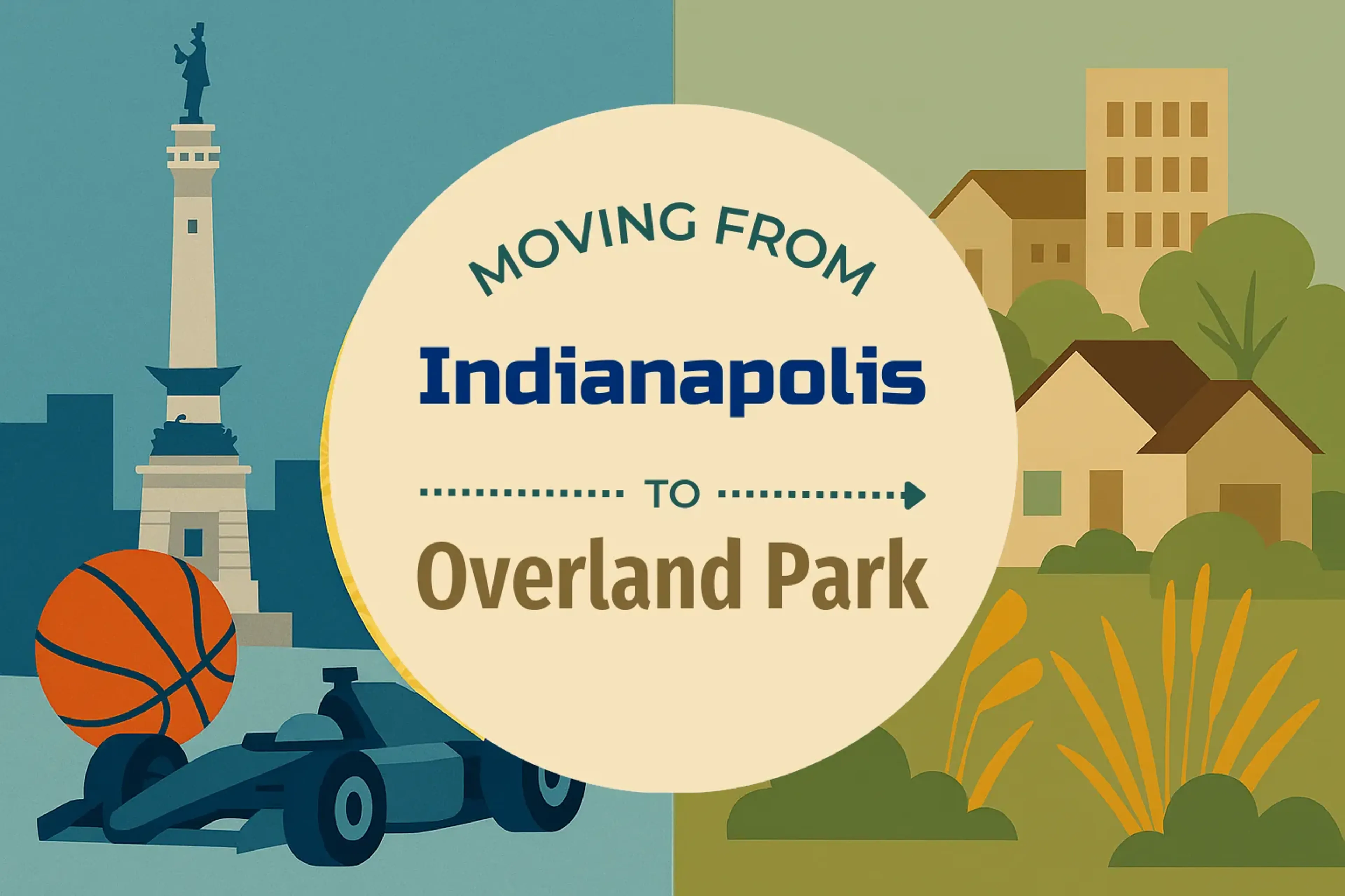 Side-by-side comparison of Indianapolis to Overland Park moving companies