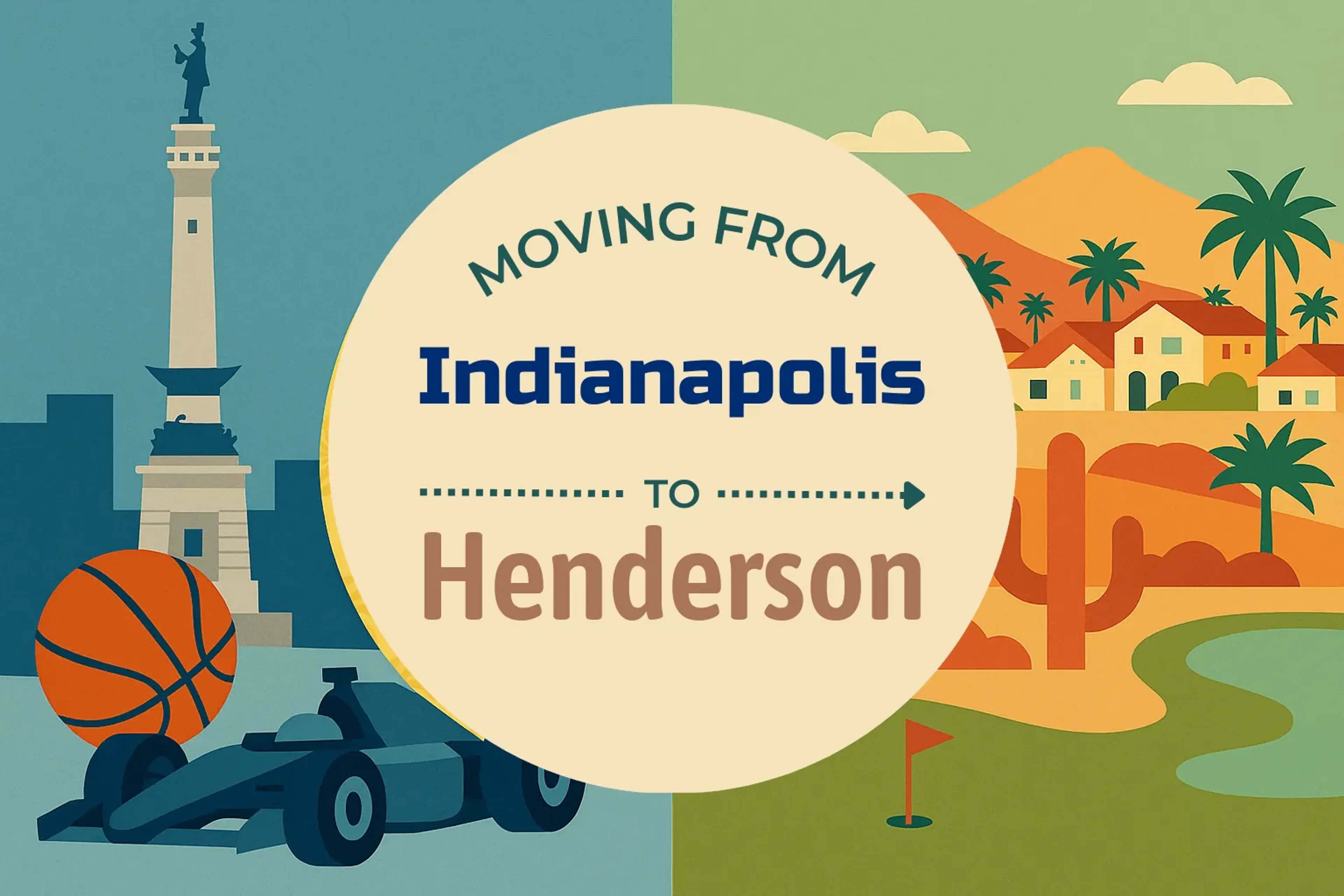 Side-by-side comparison of Indianapolis to Henderson moving companies