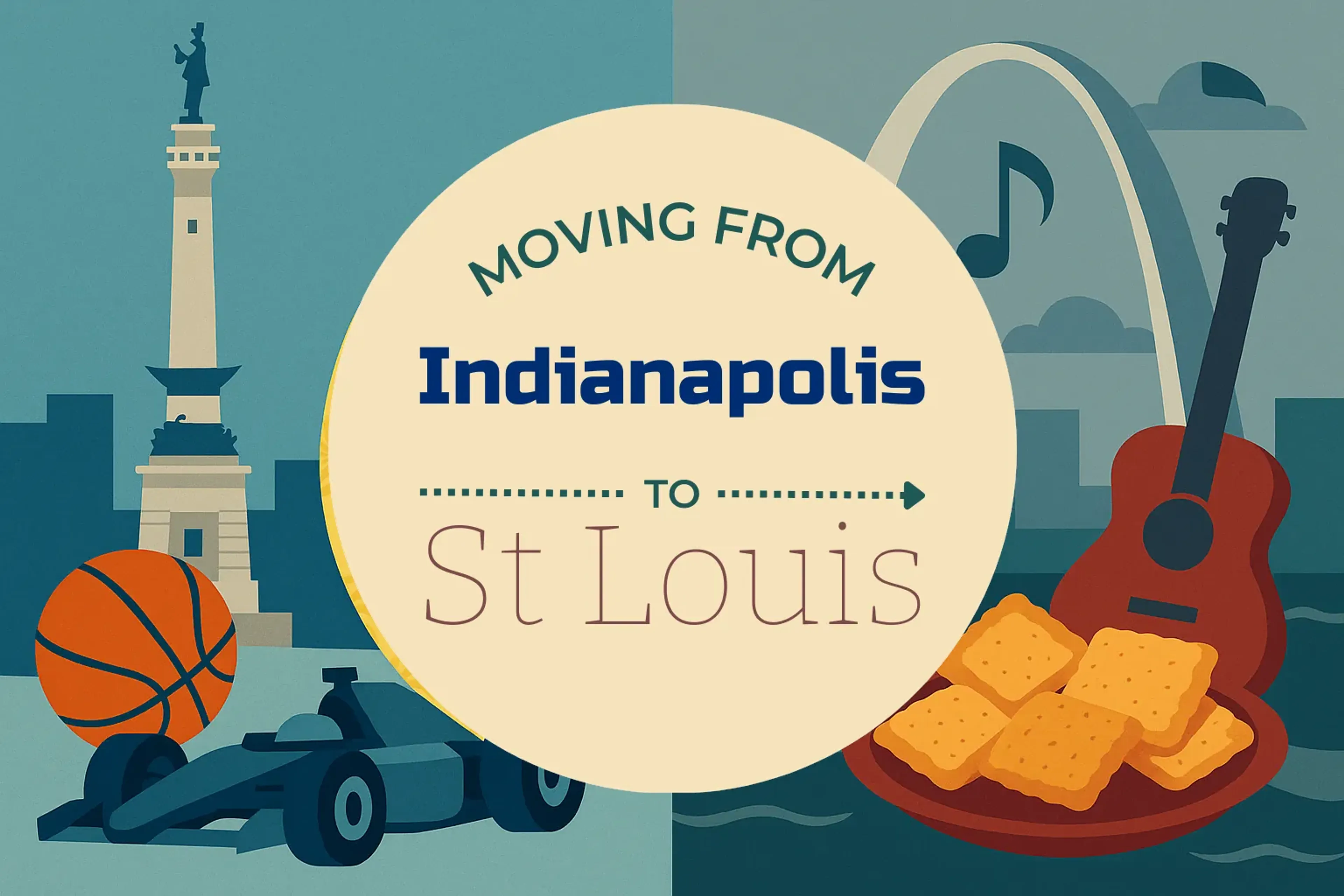 Side-by-side comparison of Indianapolis to St. Louis moving companies