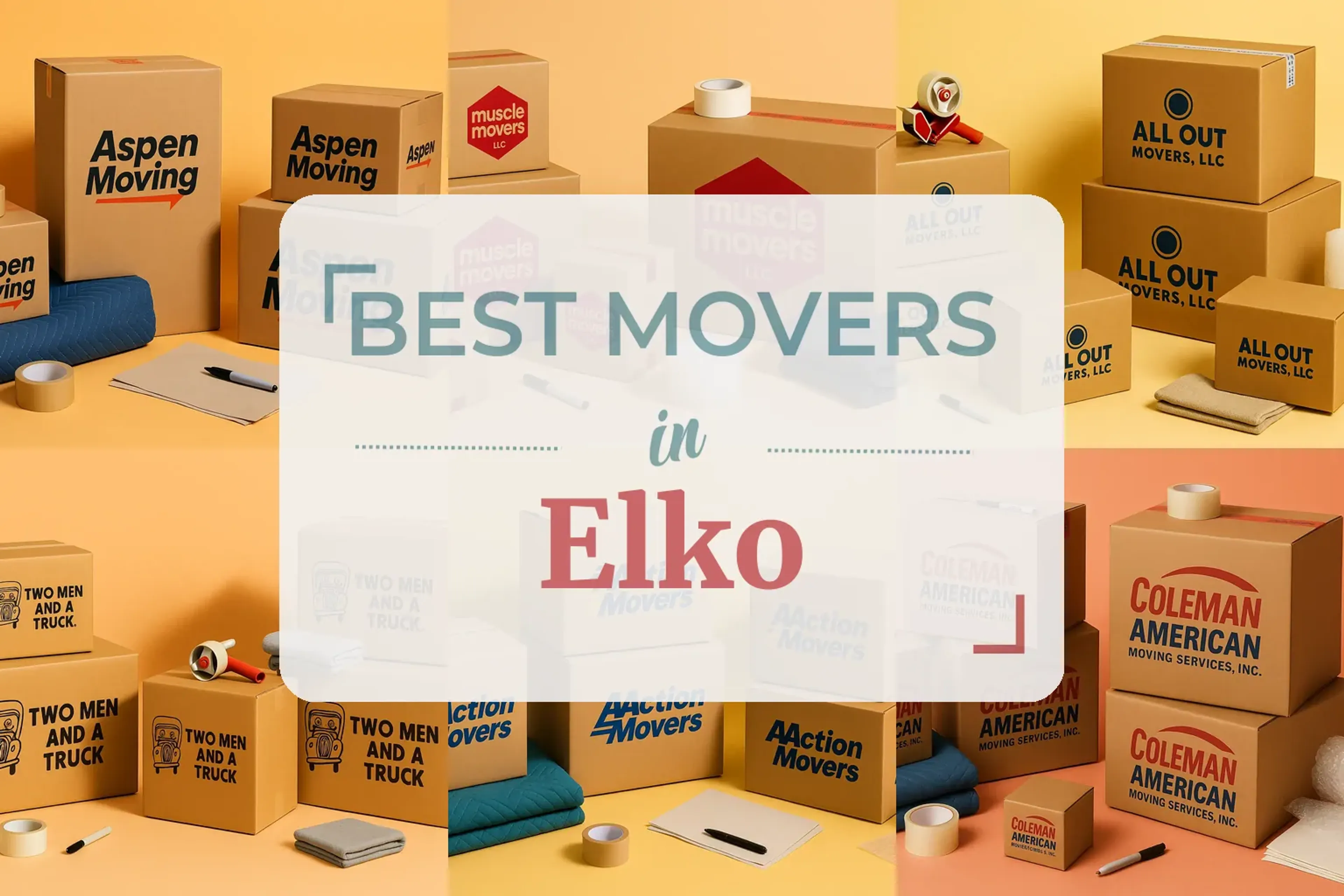 Side-by-side comparison of Elko moving companies