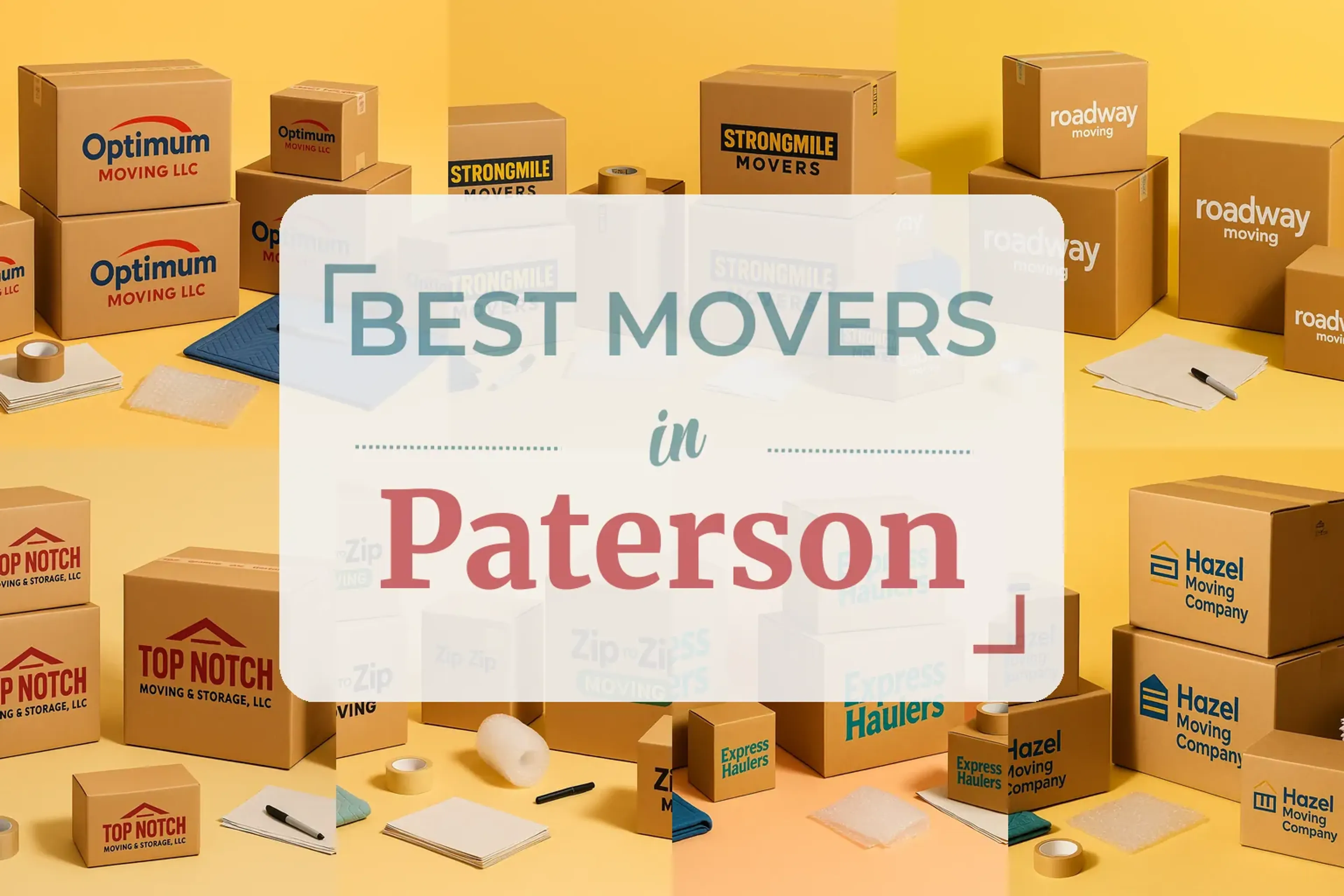 Side-by-side comparison of Paterson moving companies