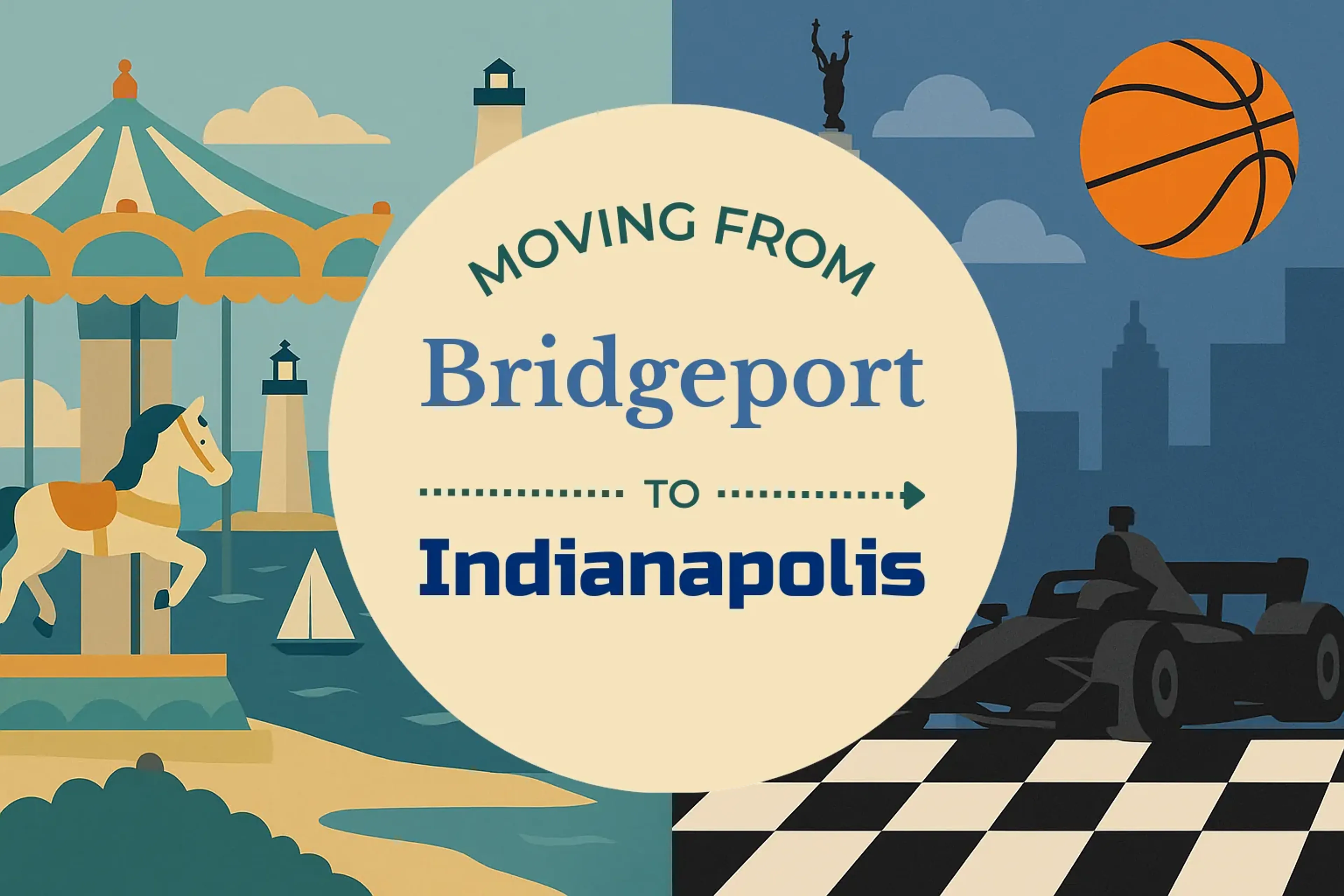 Side-by-side comparison of Bridgeport to Indianapolis moving companies