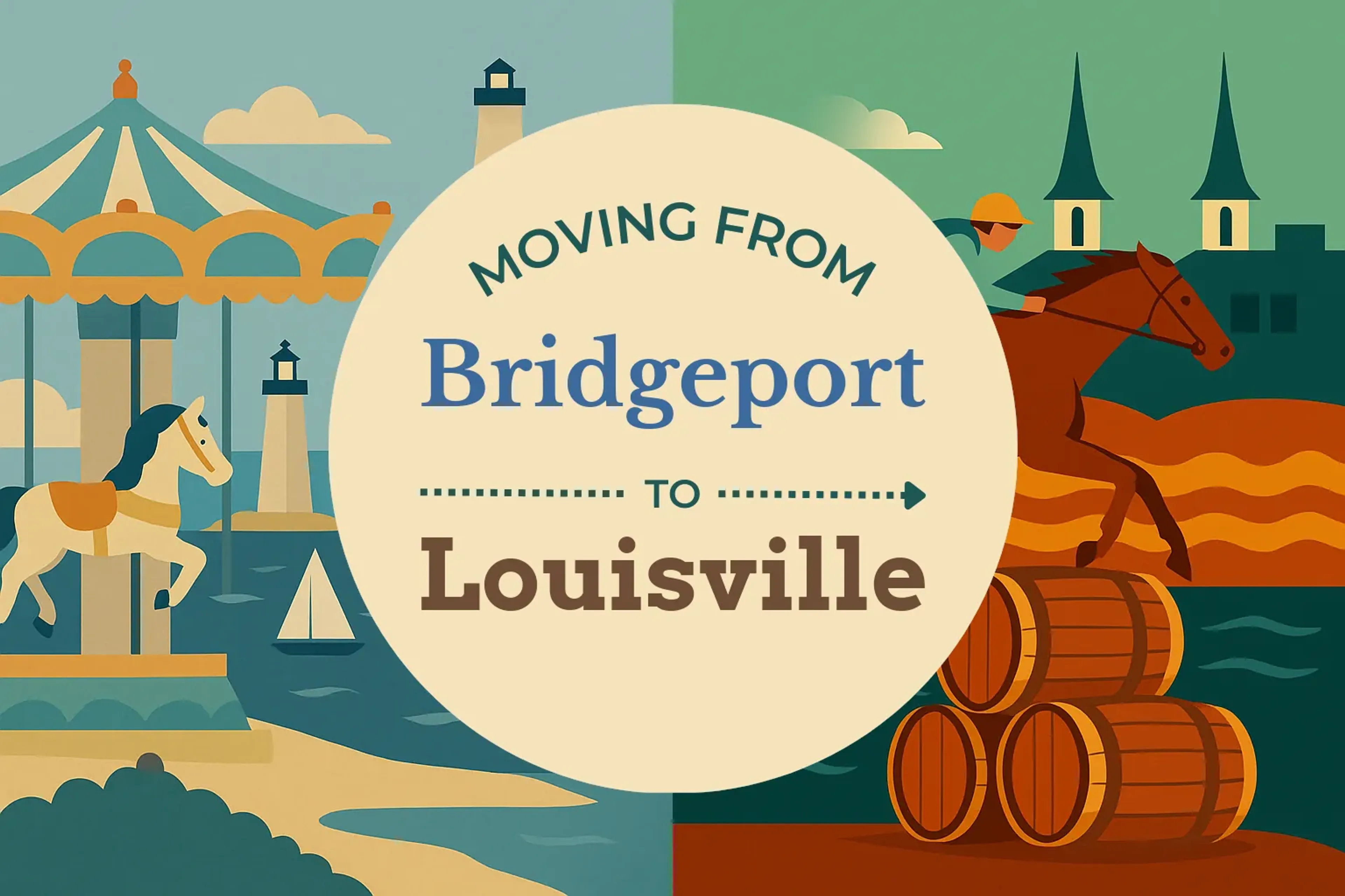 Side-by-side comparison of Bridgeport to Louisville moving companies