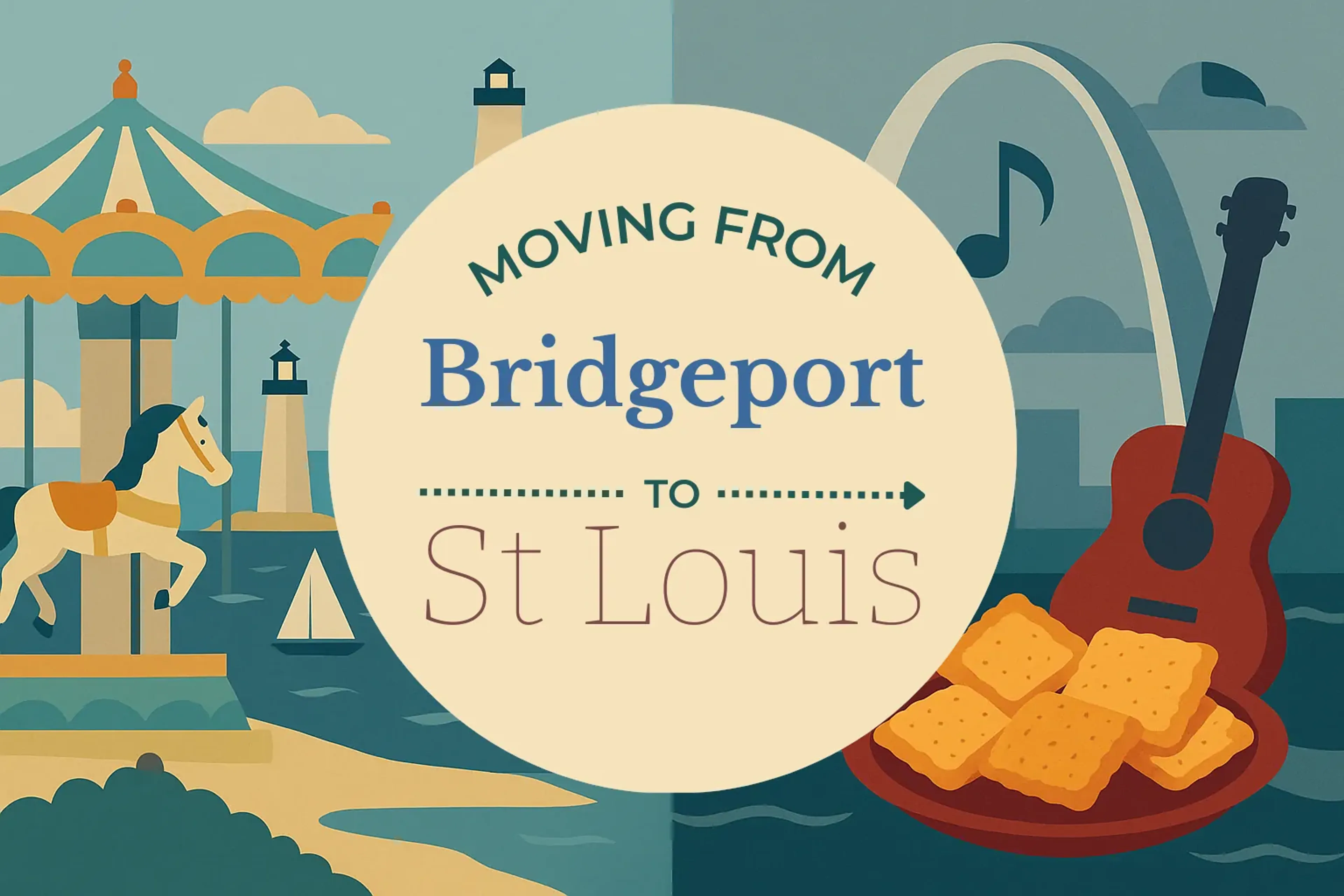 Side-by-side comparison of Bridgeport to St. Louis moving companies
