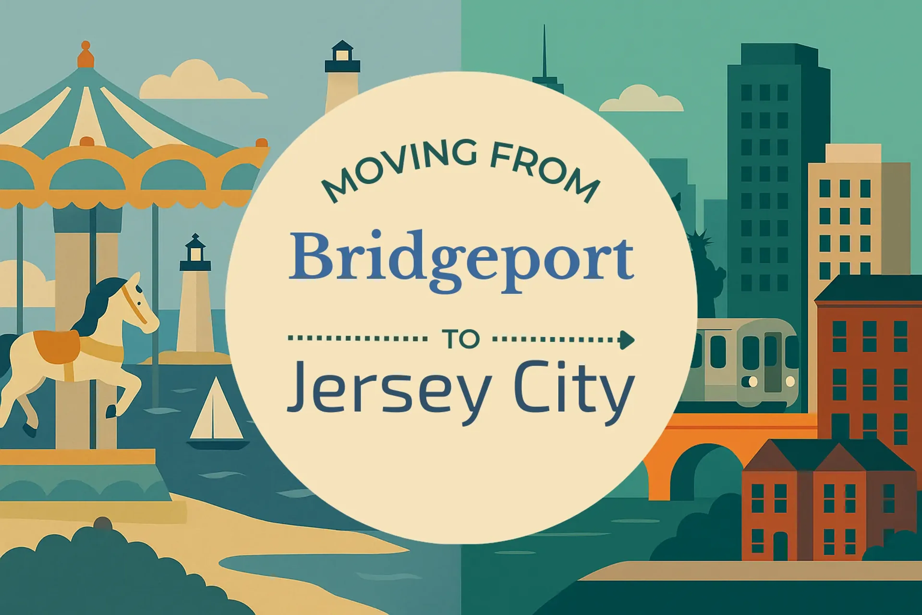 Side-by-side comparison of Bridgeport to Jersey City moving companies