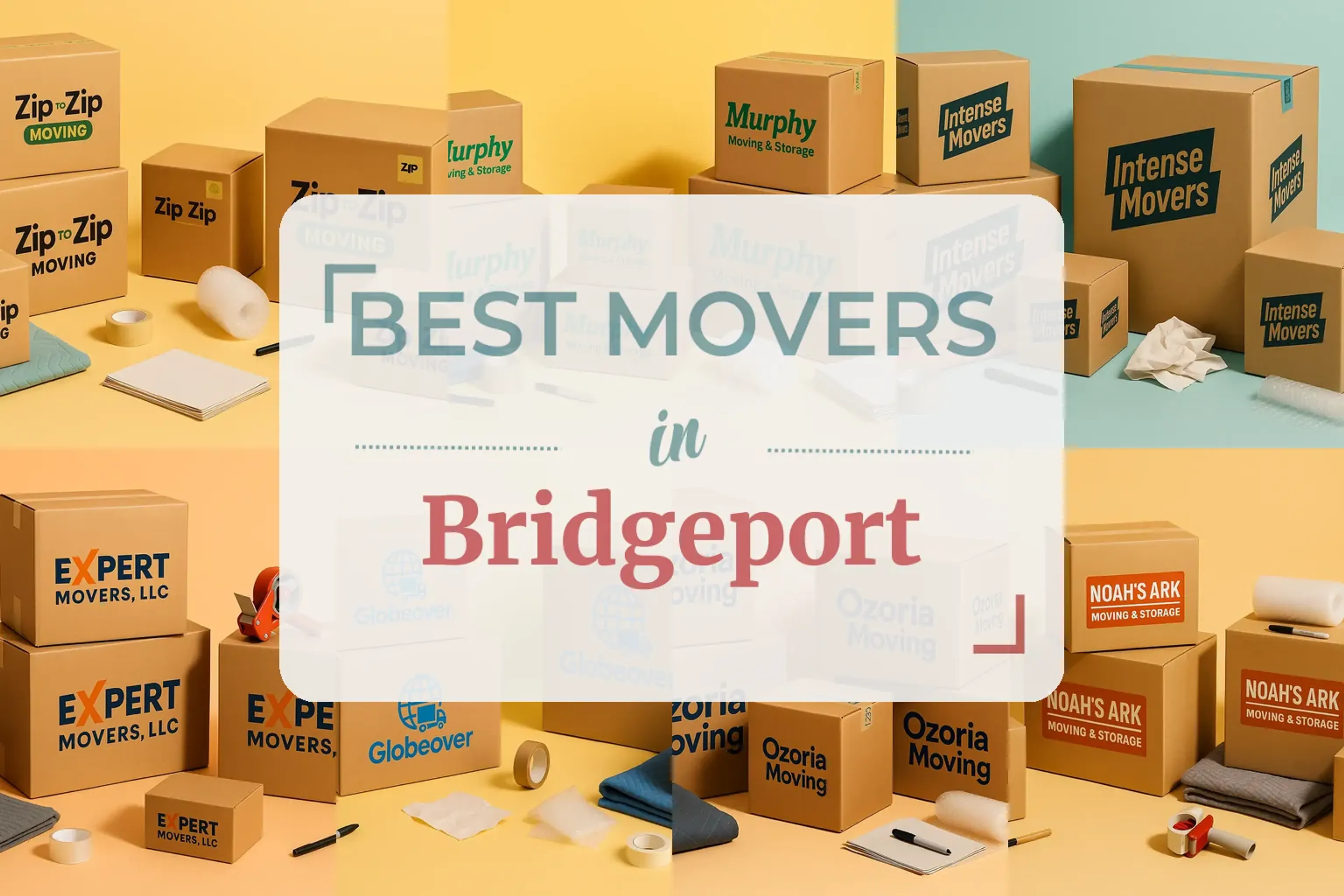 Side-by-side comparison of Bridgeport moving companies
