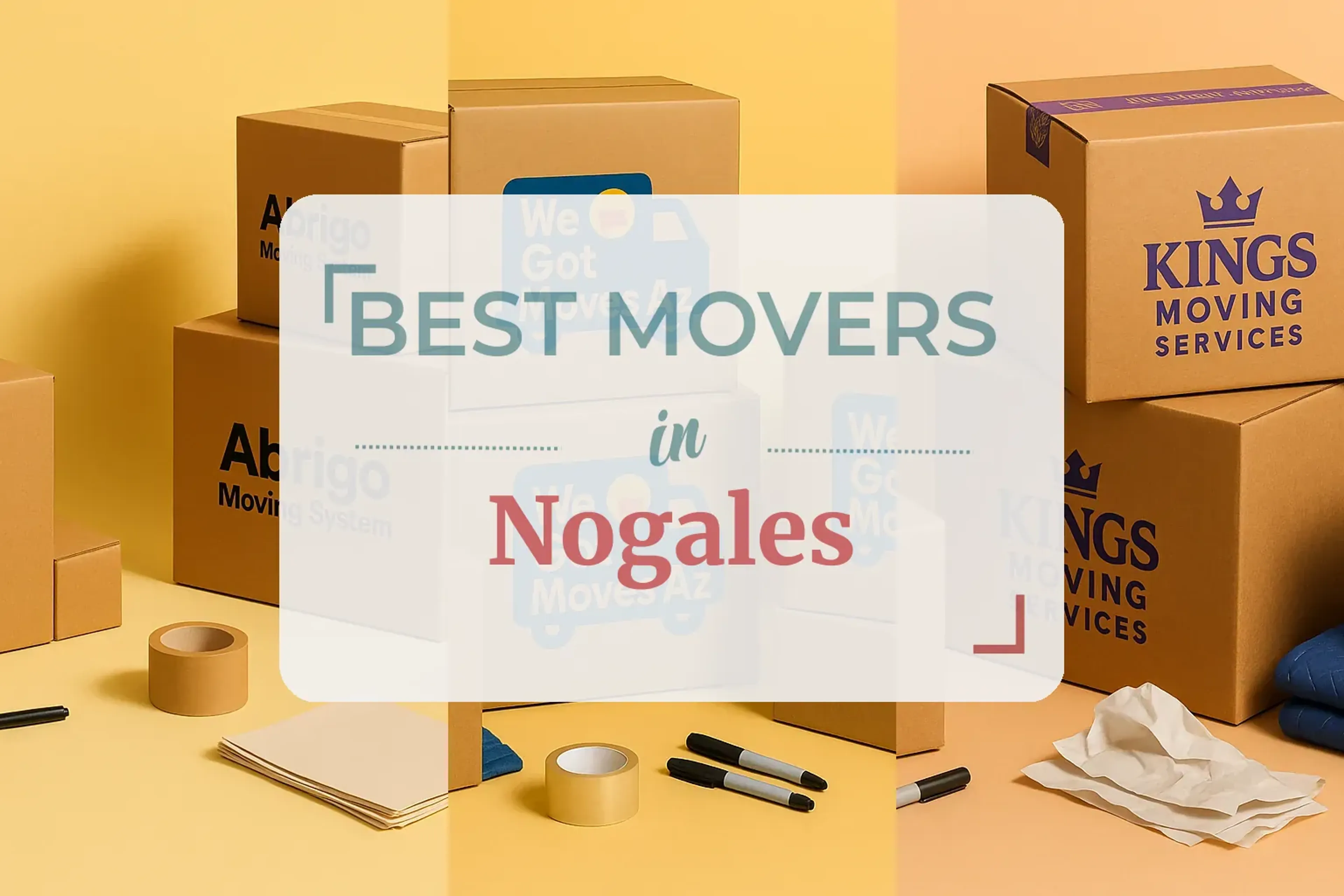 Side-by-side comparison of Nogales moving companies