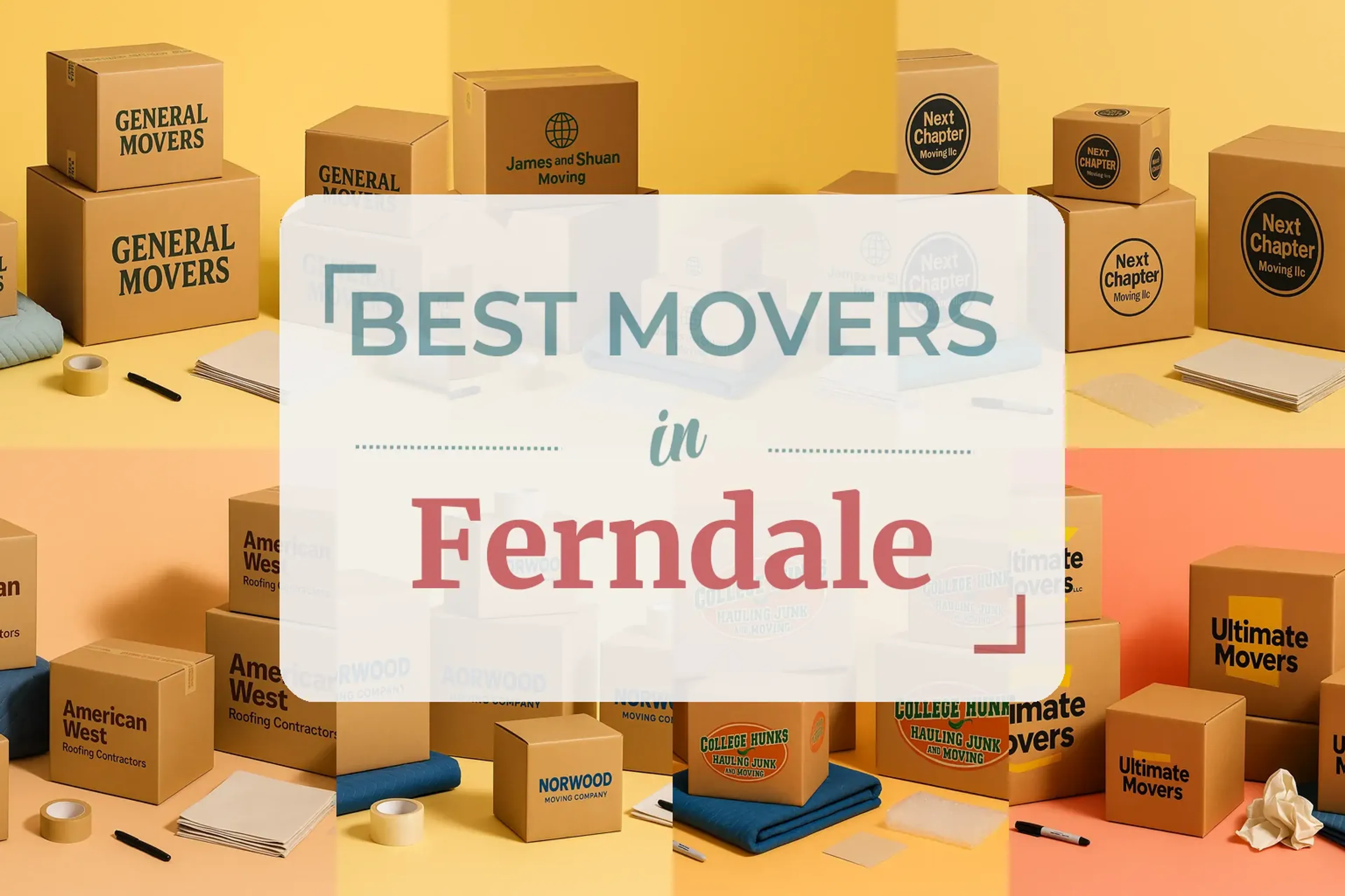Side-by-side comparison of Ferndale moving companies