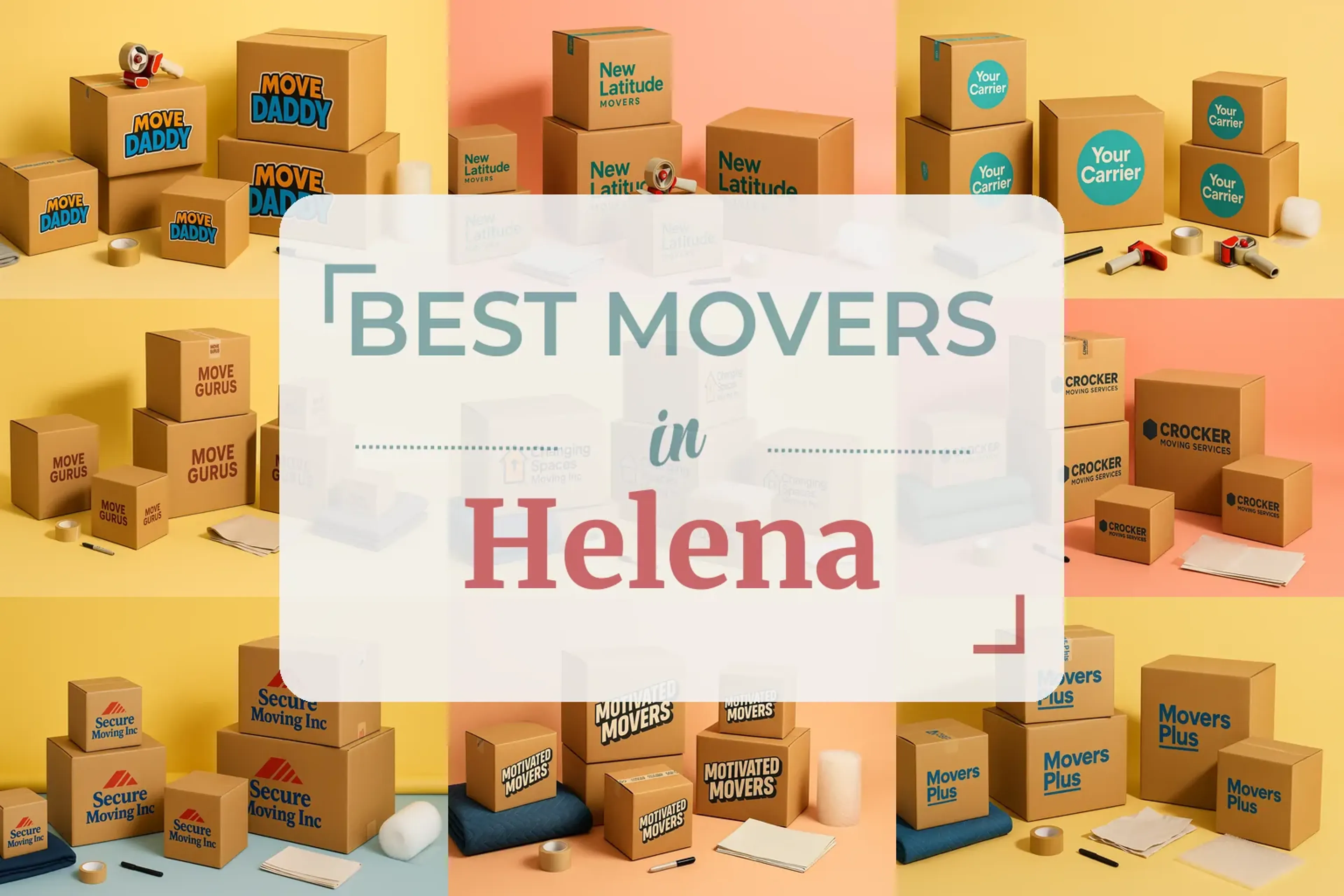 Side-by-side comparison of Helena moving companies
