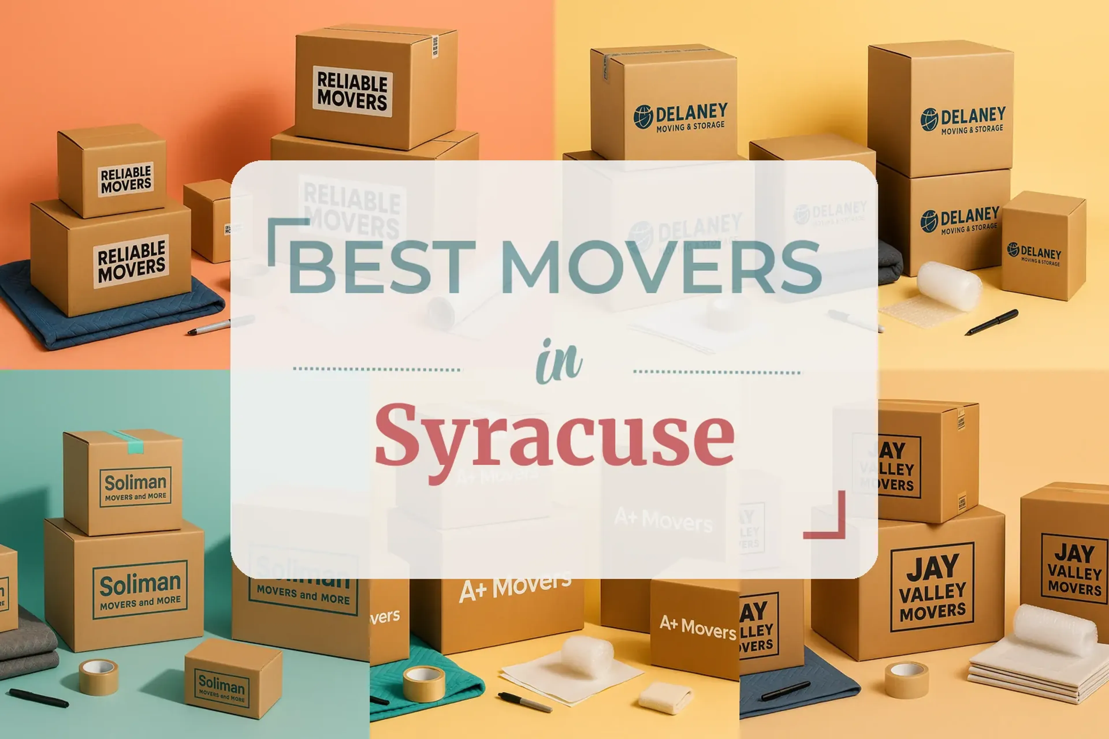 Side-by-side comparison of Syracuse moving companies