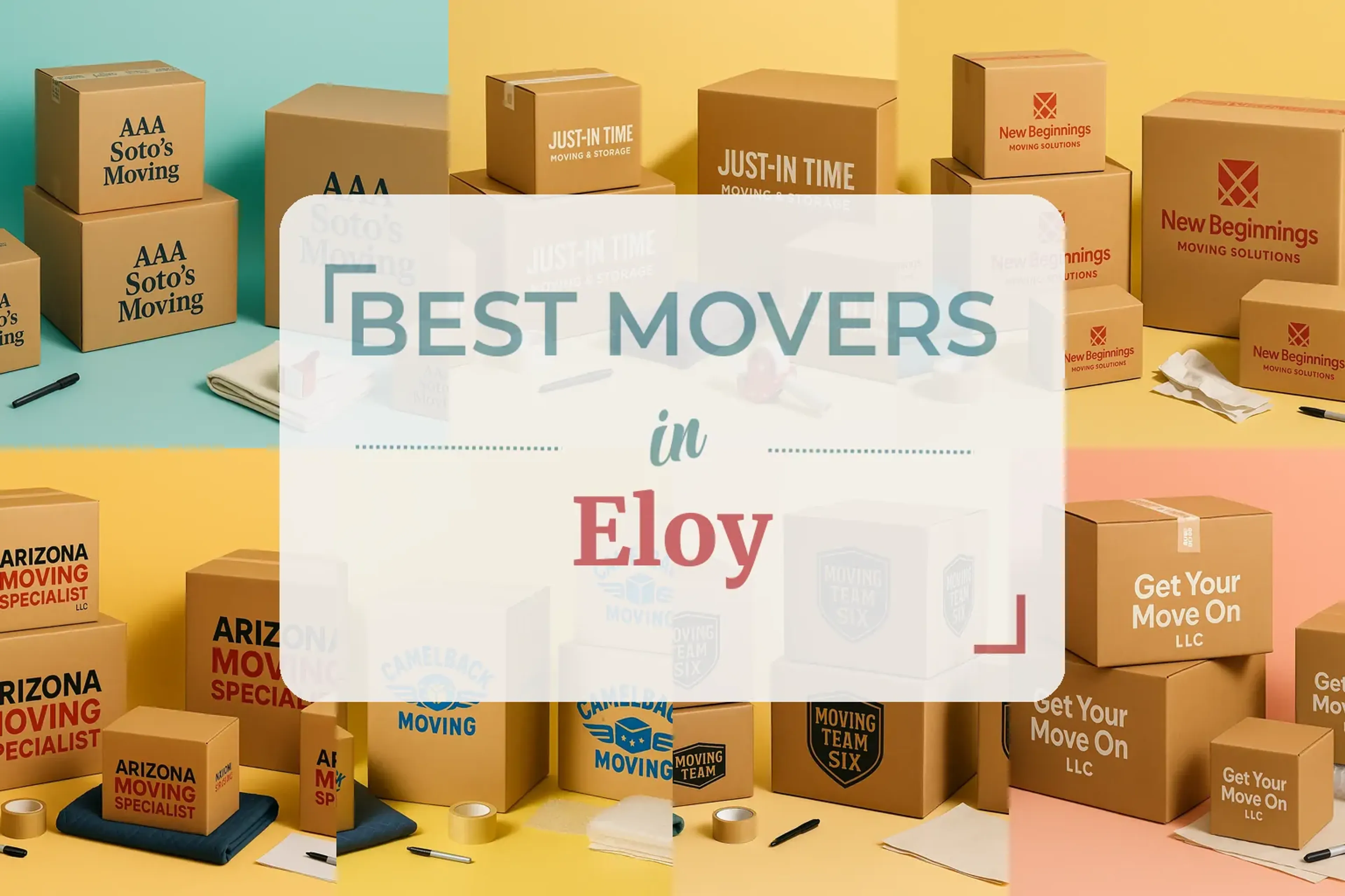 Side-by-side comparison of Eloy moving companies