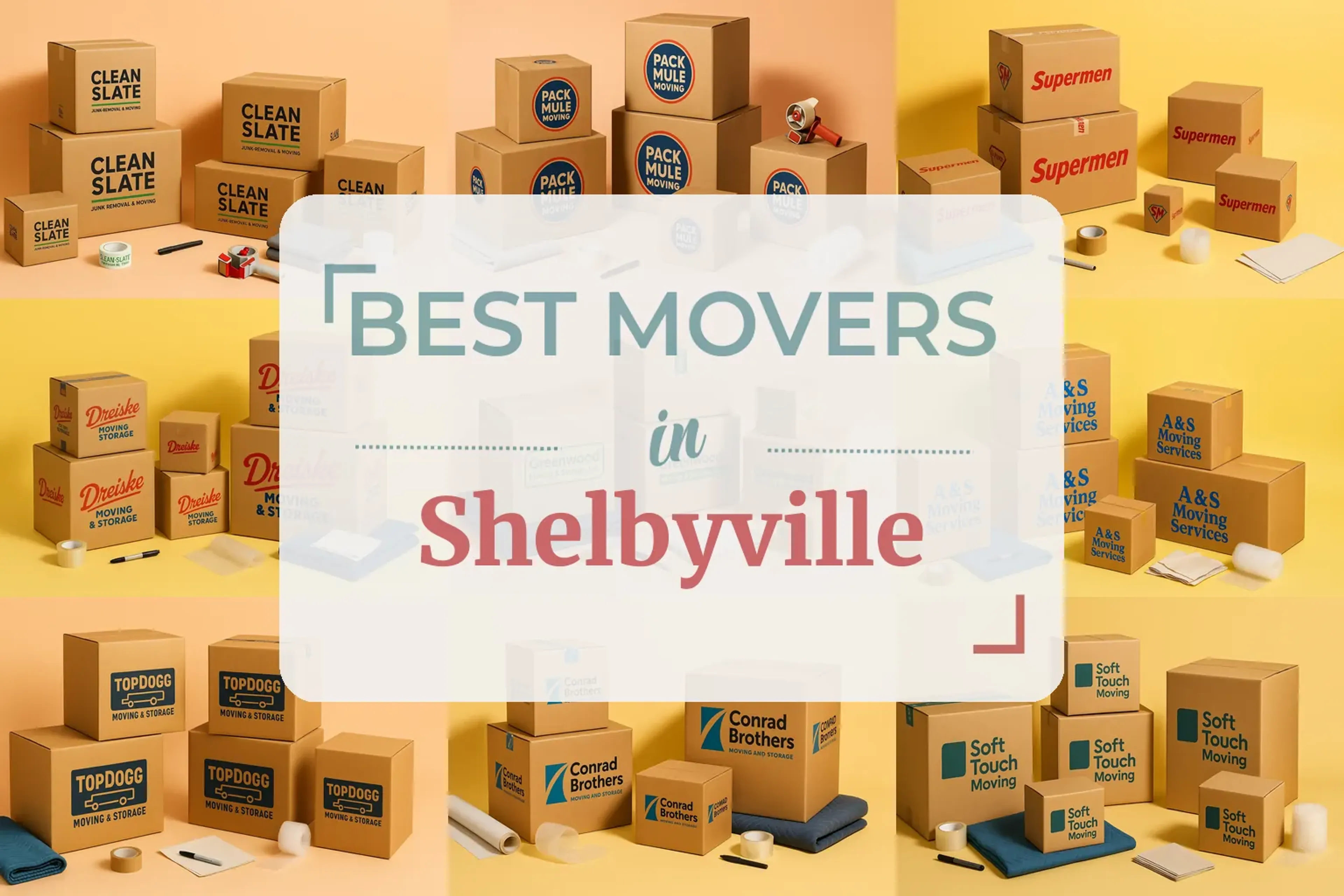 Side-by-side comparison of Shelbyville moving companies