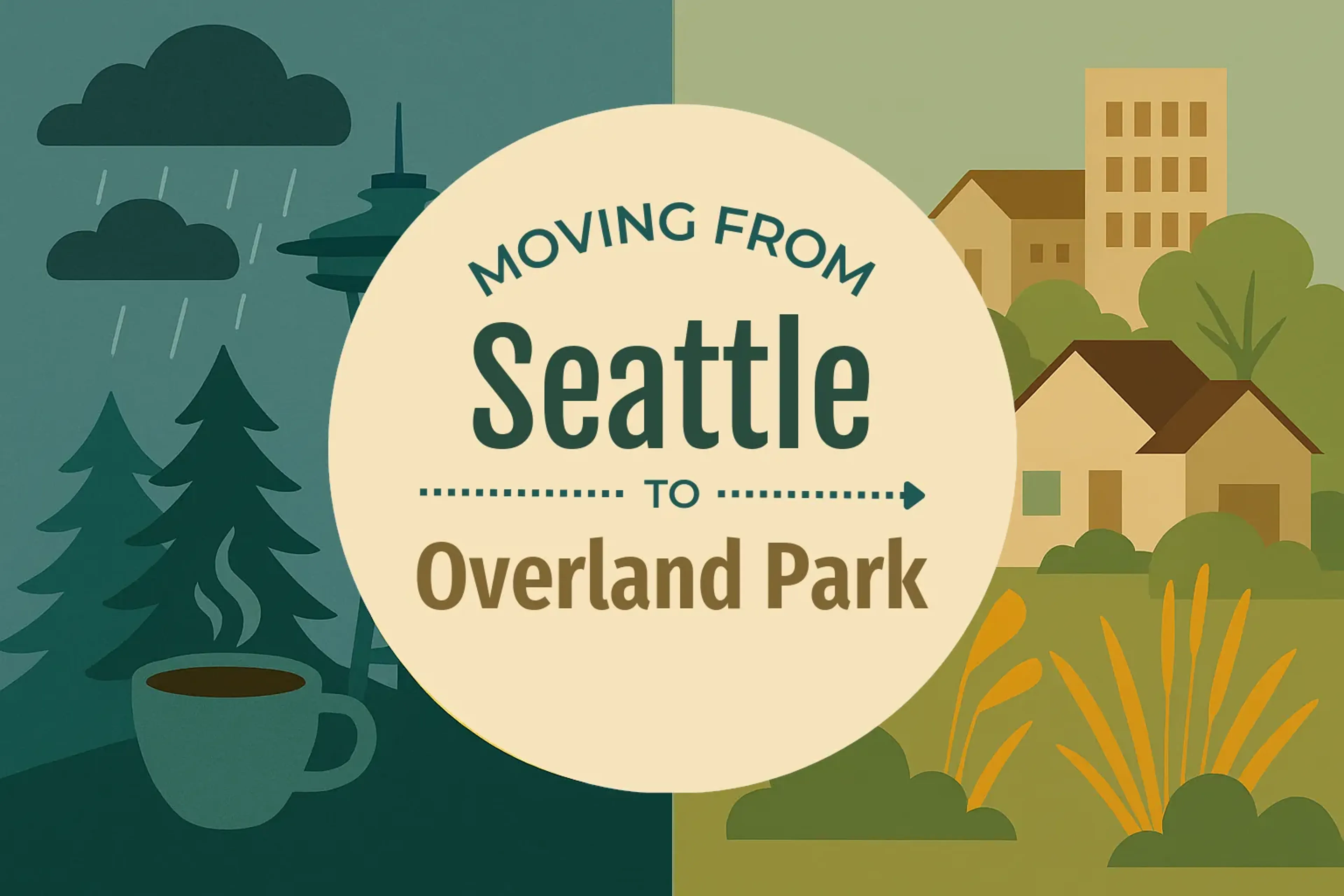 Side-by-side comparison of Seattle to Overland Park moving companies