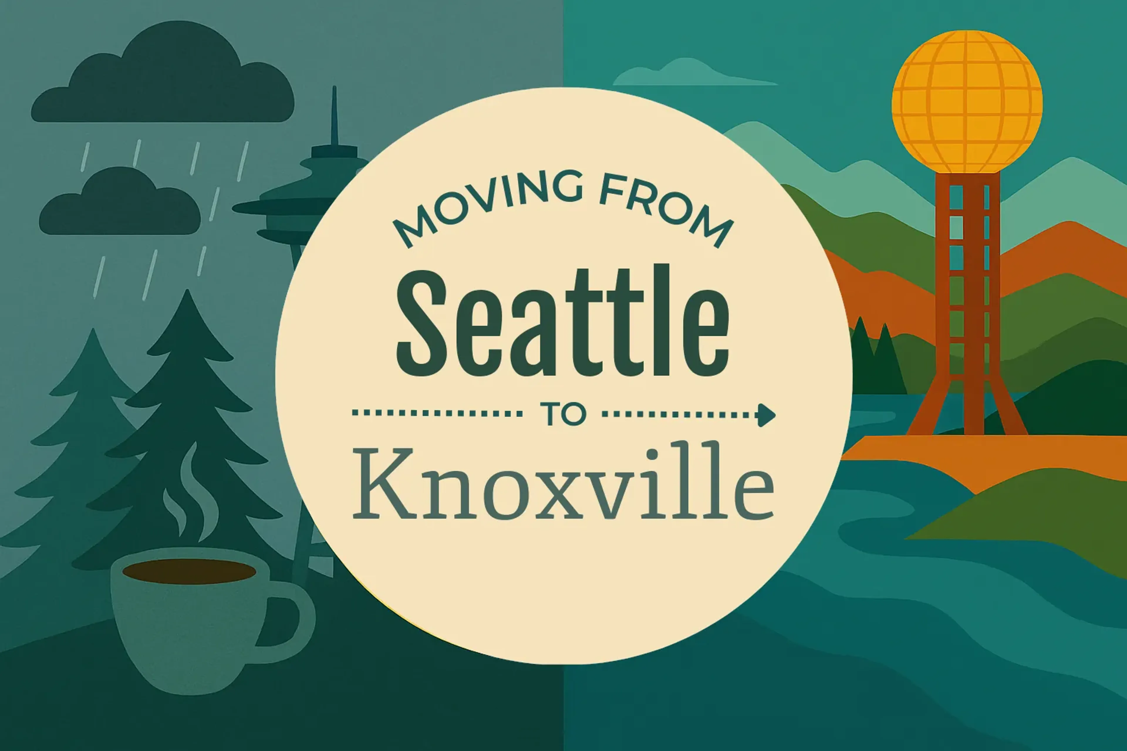 Side-by-side comparison of Seattle to Knoxville moving companies