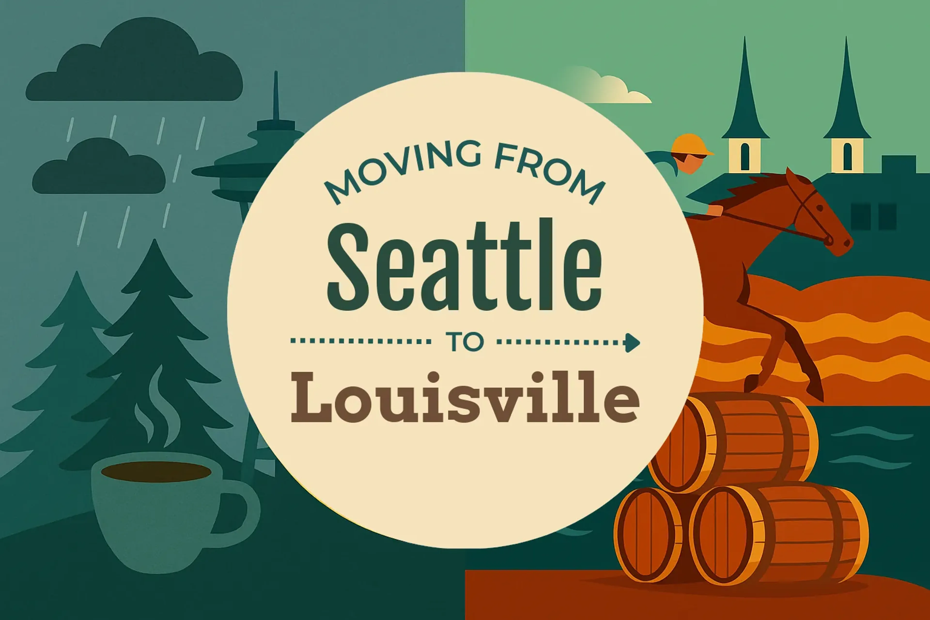 Side-by-side comparison of Seattle to Louisville moving companies