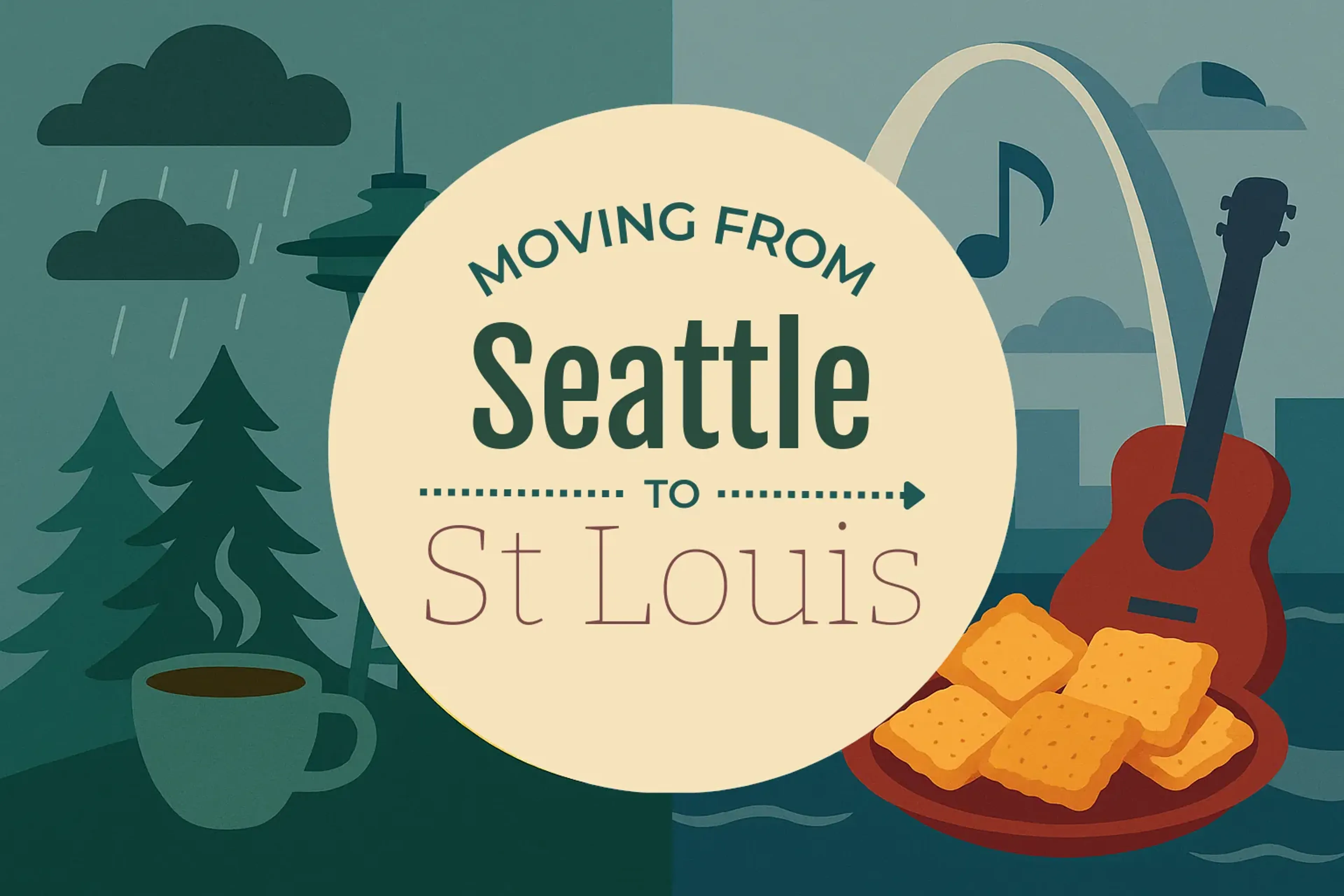 Side-by-side comparison of Seattle to St. Louis moving companies