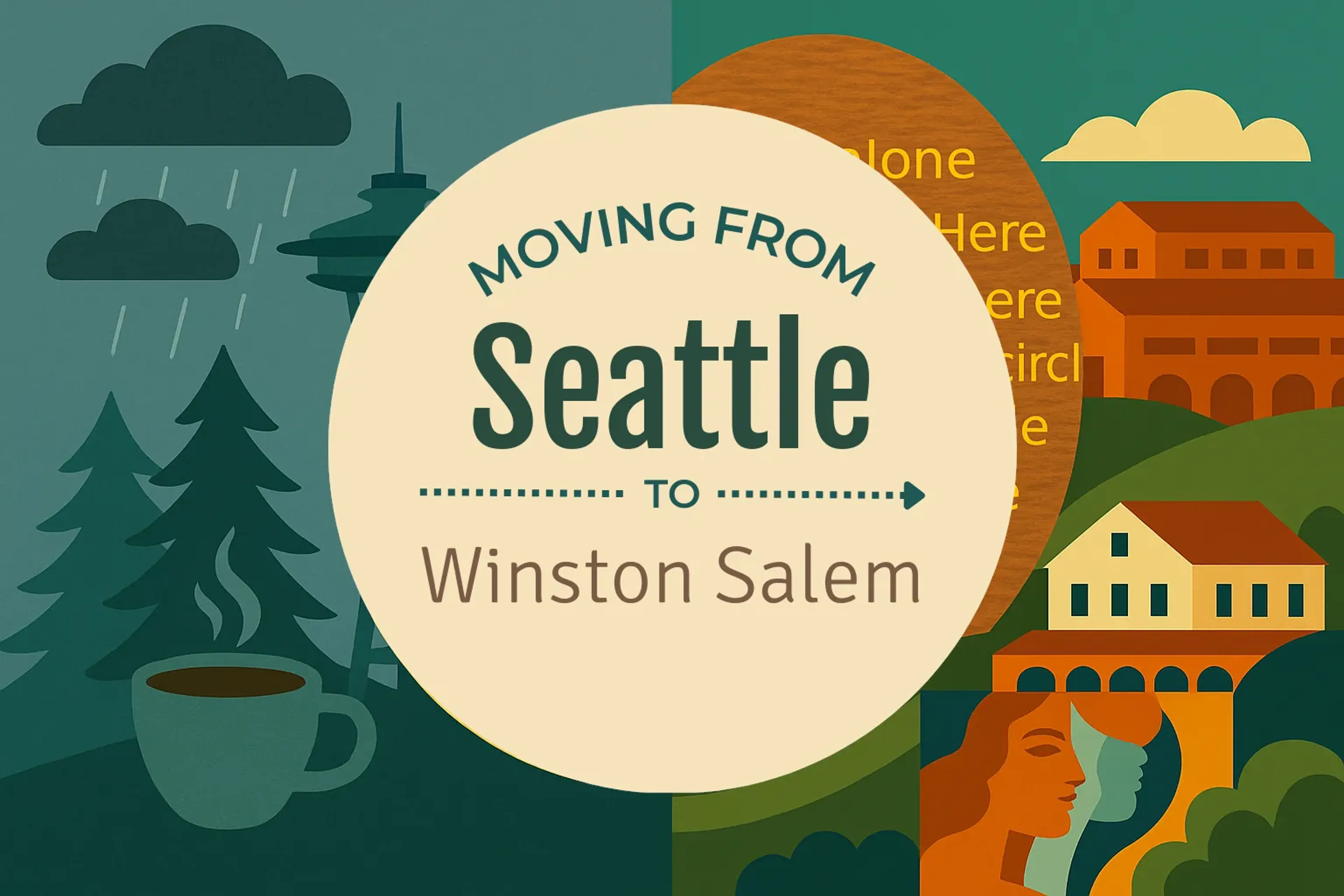 Side-by-side comparison of Seattle to Winston Salem moving companies