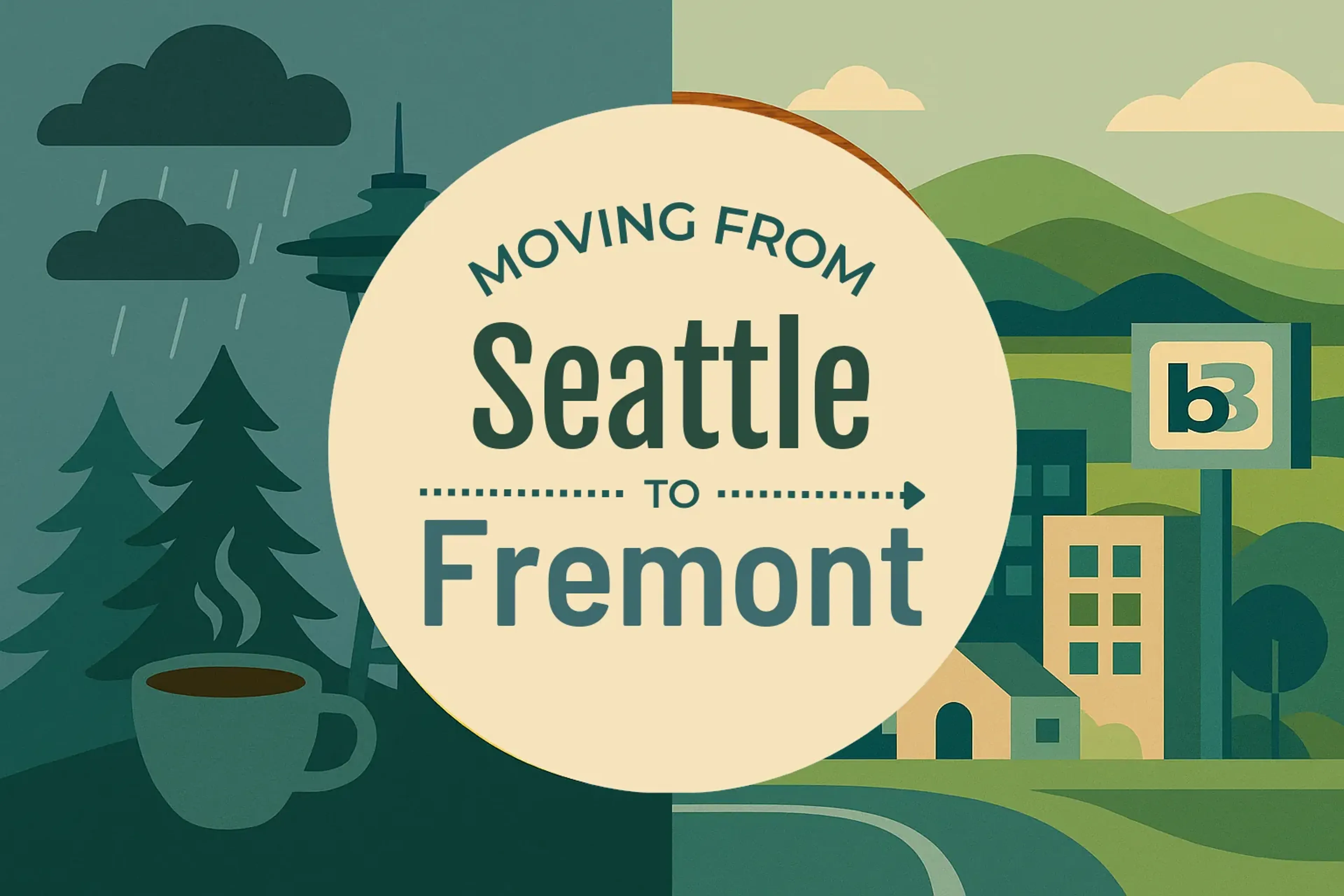 Side-by-side comparison of Seattle to Fremont moving companies