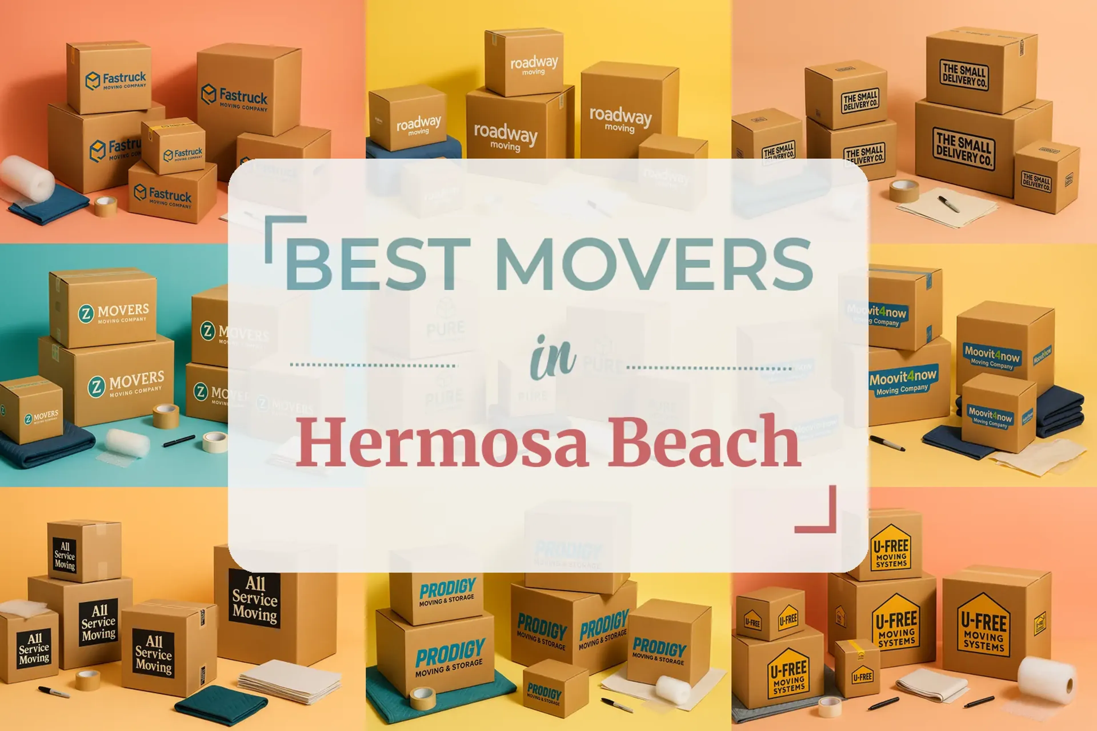 Side-by-side comparison of Hermosa Beach moving companies