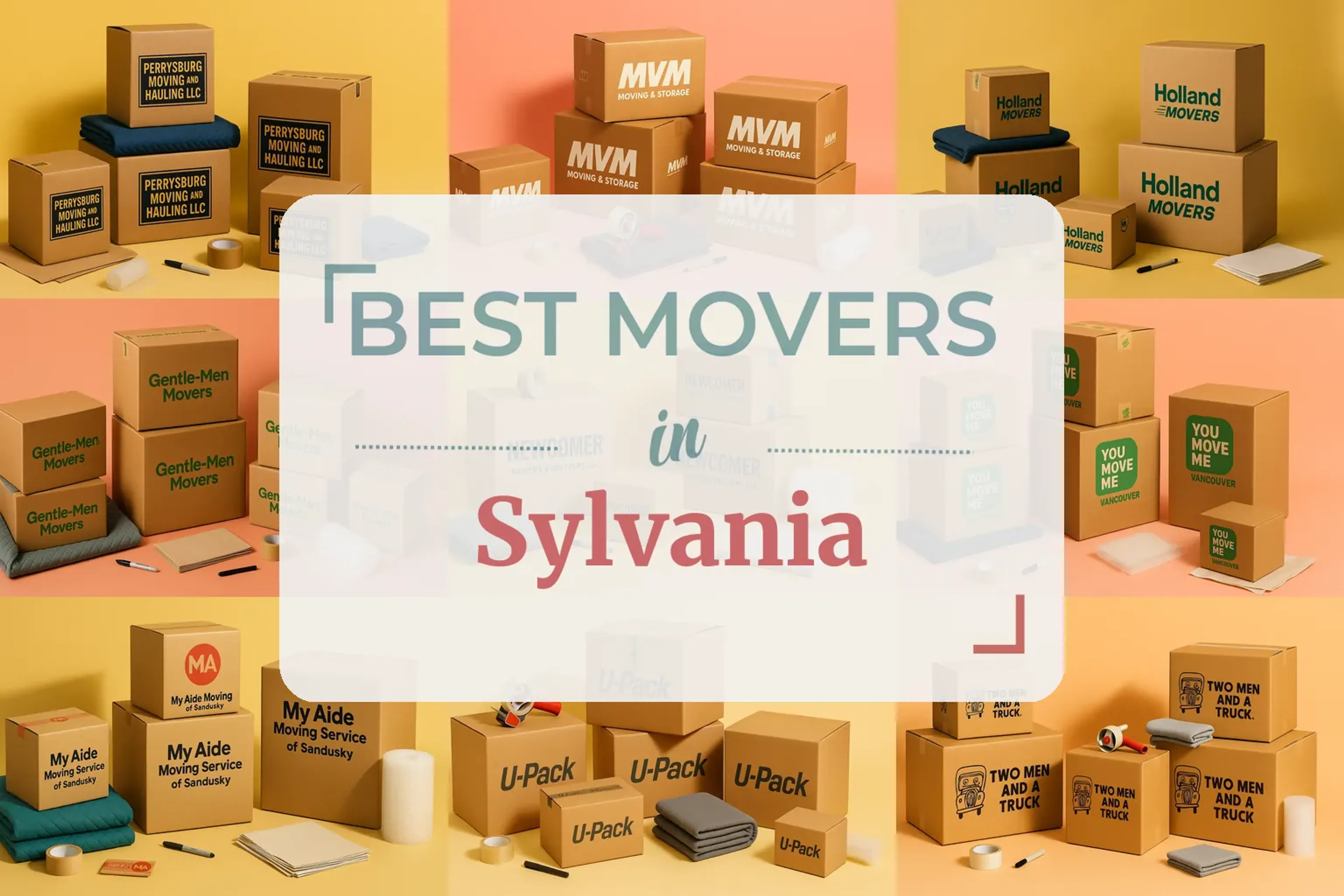 Side-by-side comparison of Sylvania moving companies