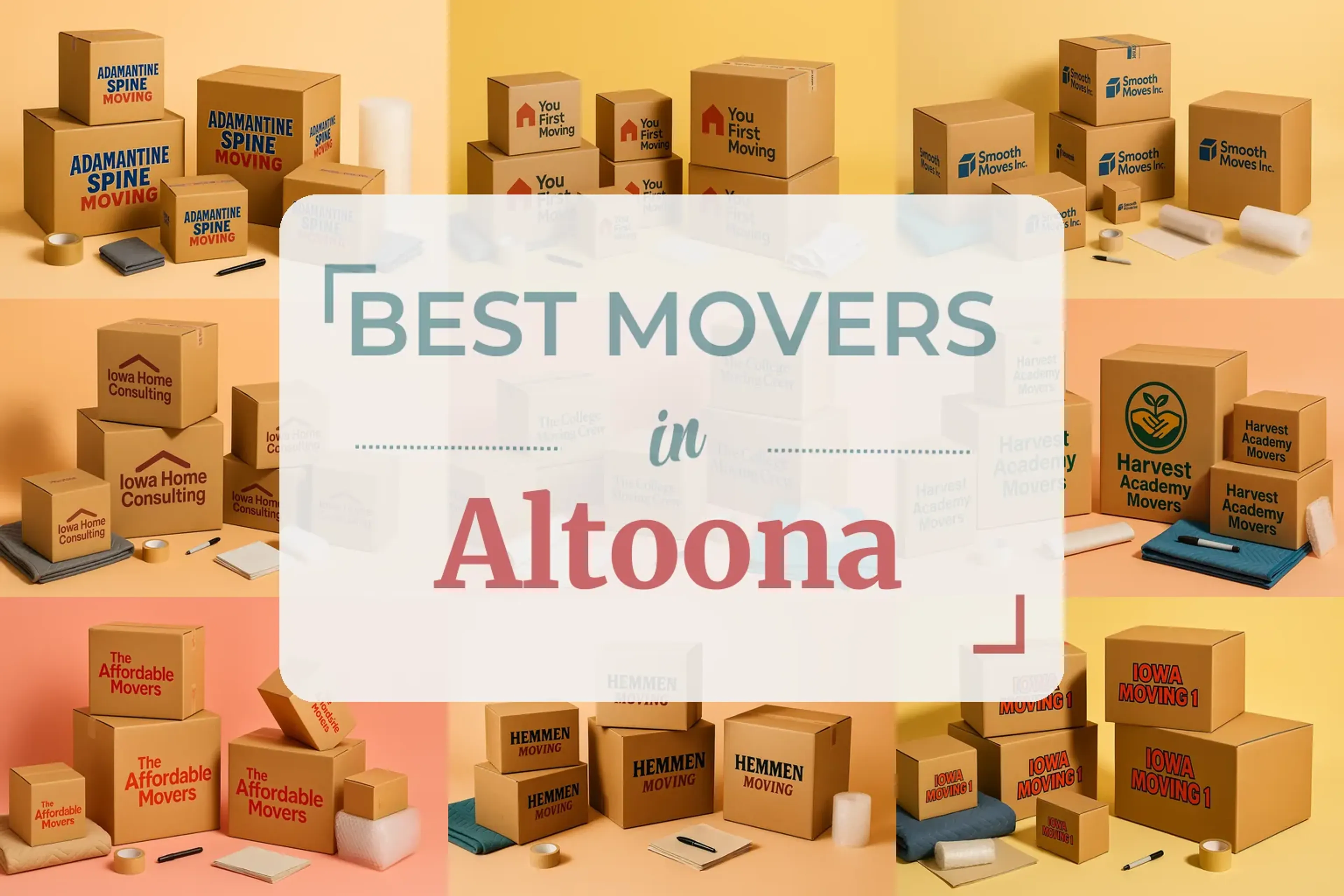 Side-by-side comparison of Altoona moving companies