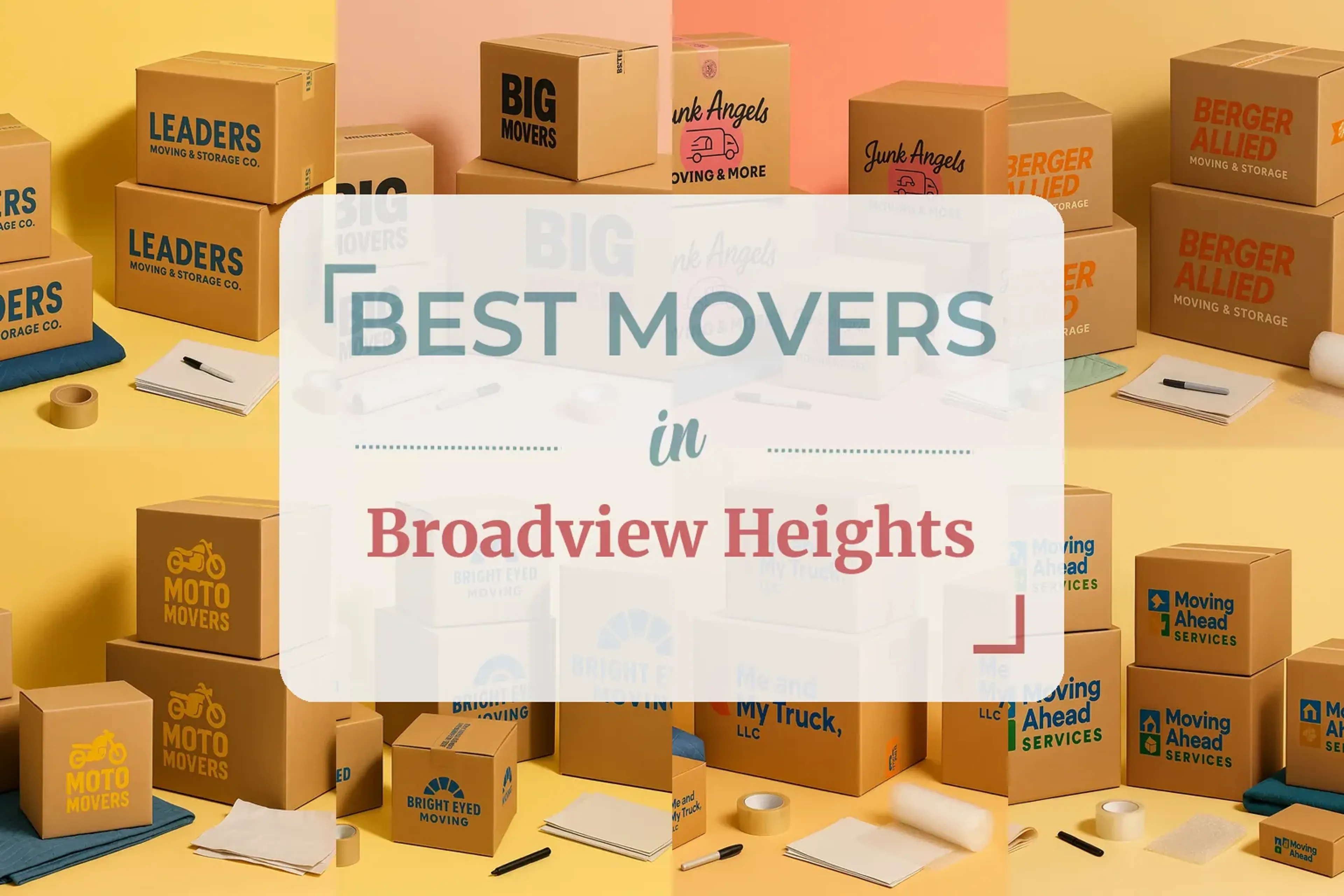 Side-by-side comparison of Broadview Heights moving companies
