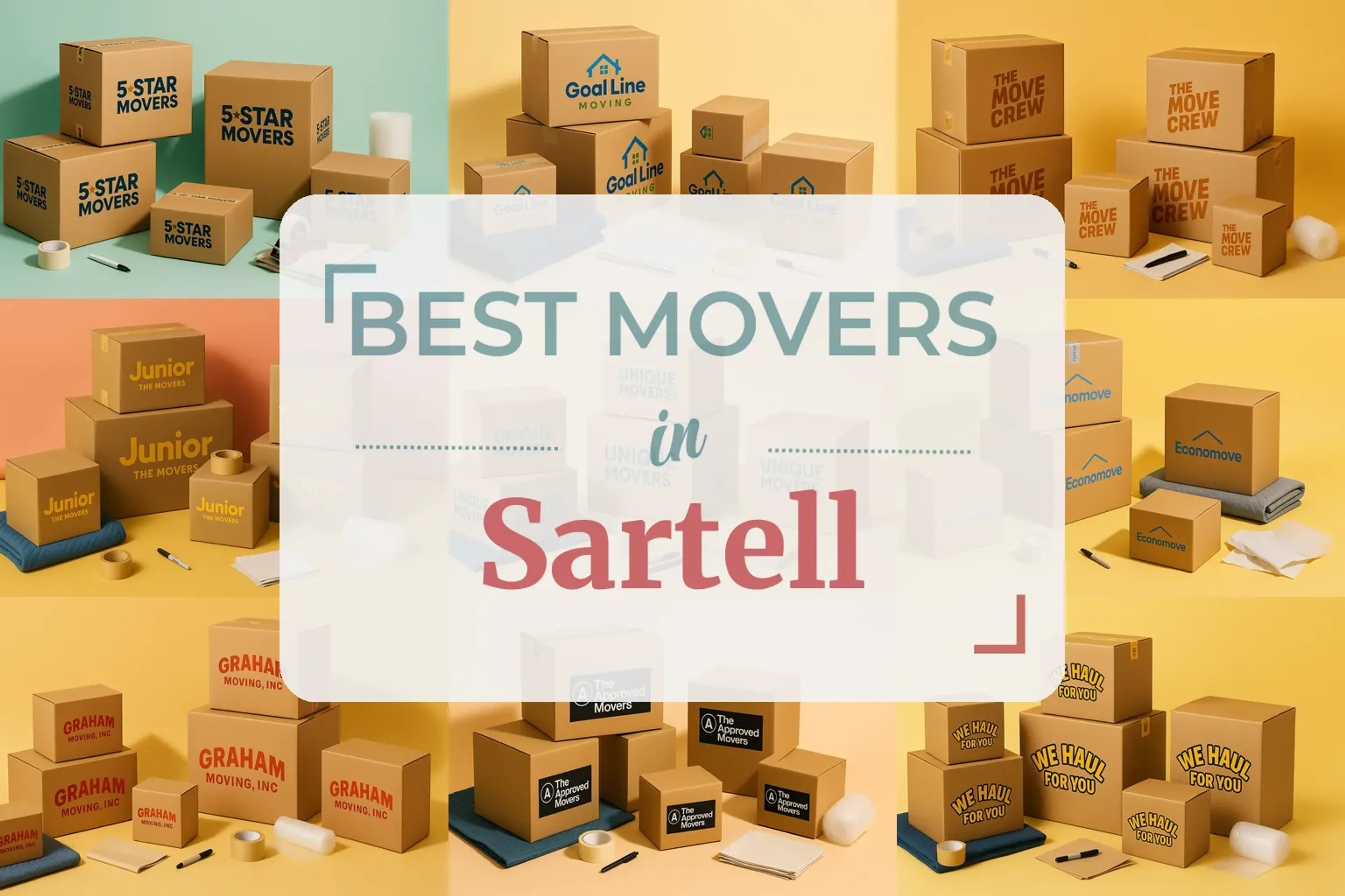 Side-by-side comparison of Sartell moving companies