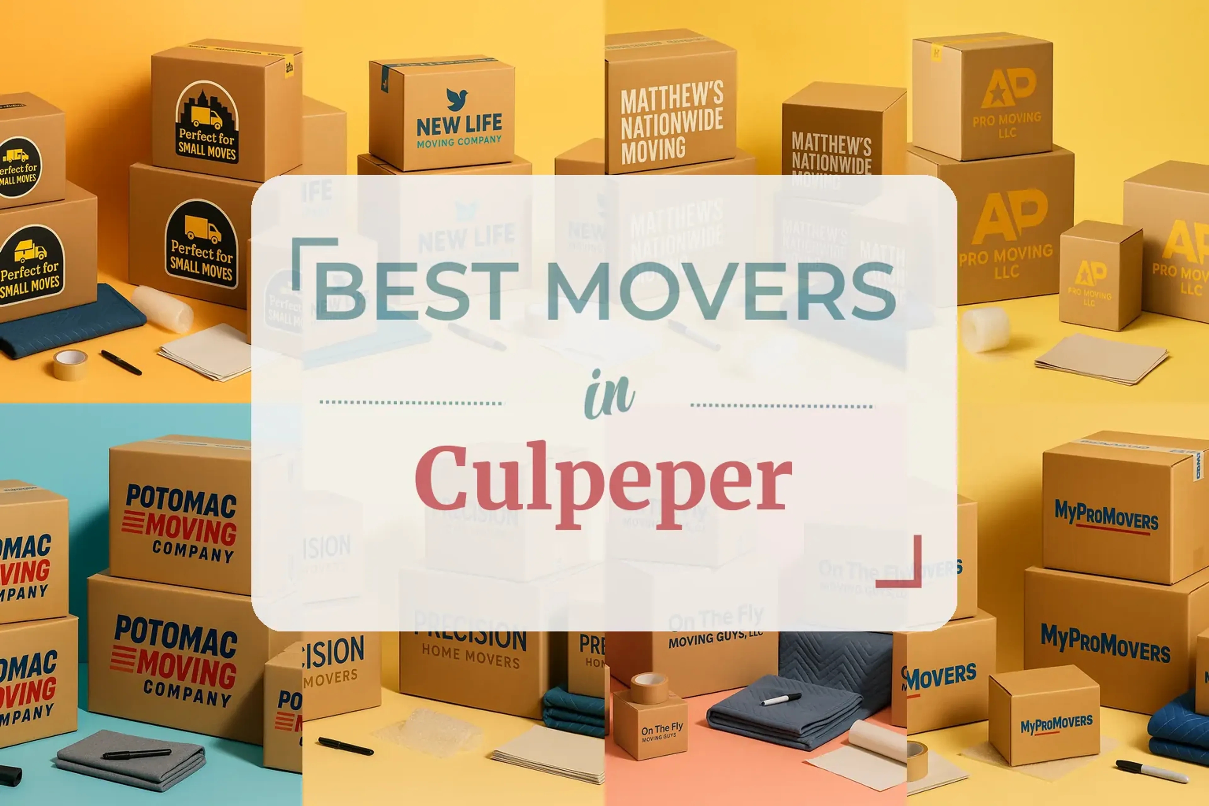 Side-by-side comparison of Culpeper moving companies