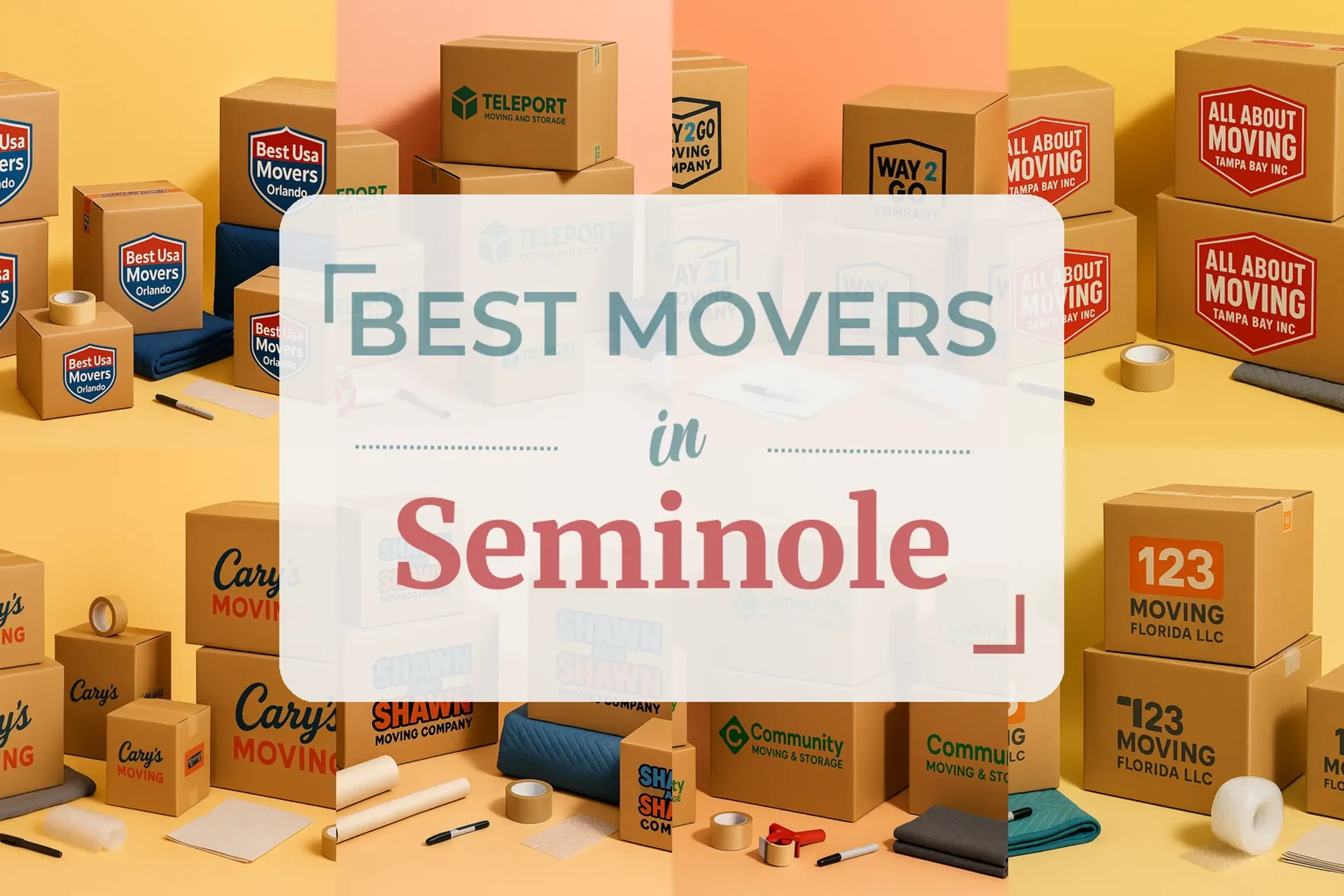 Side-by-side comparison of Seminole moving companies