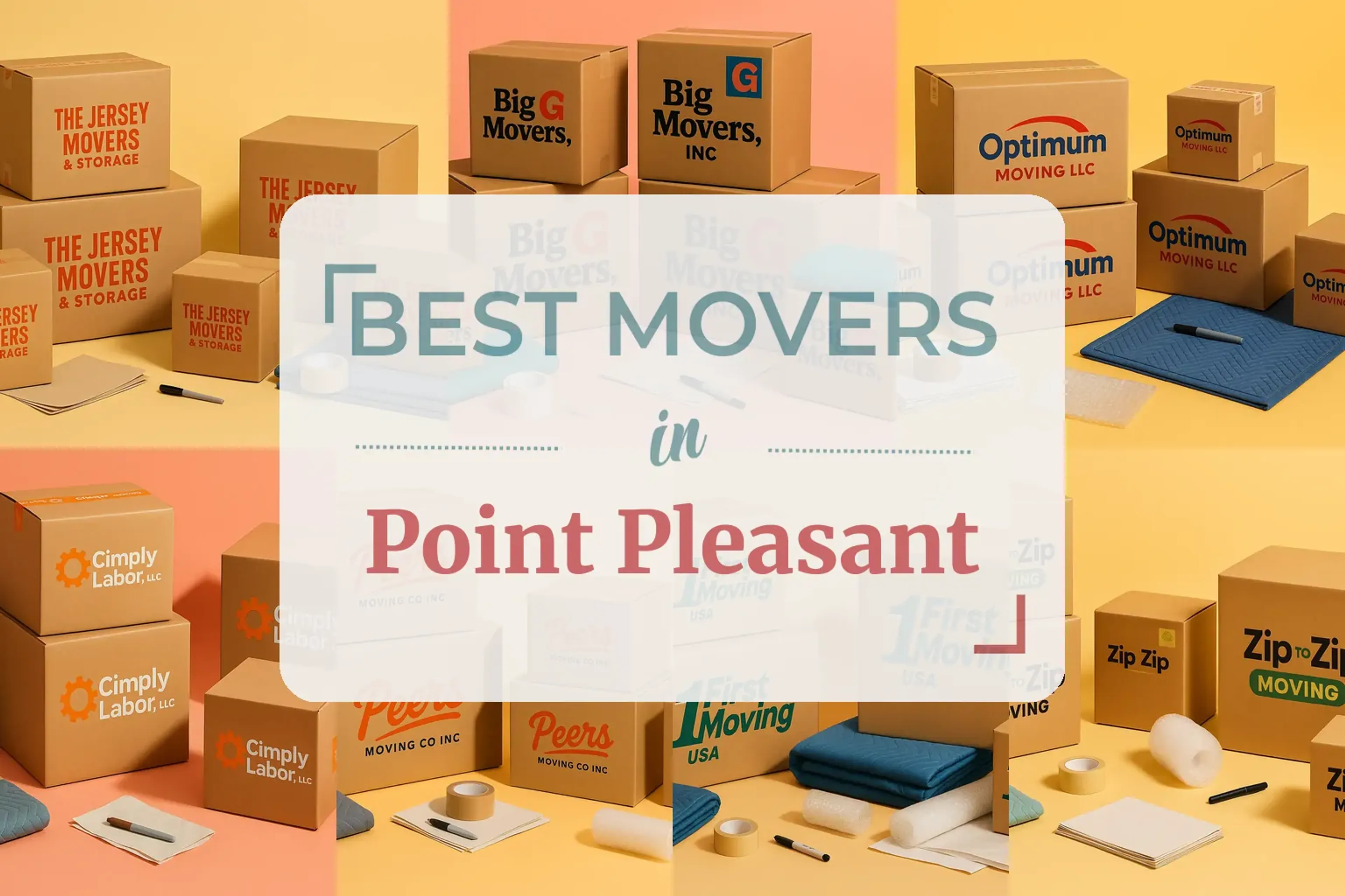Side-by-side comparison of Point Pleasant moving companies