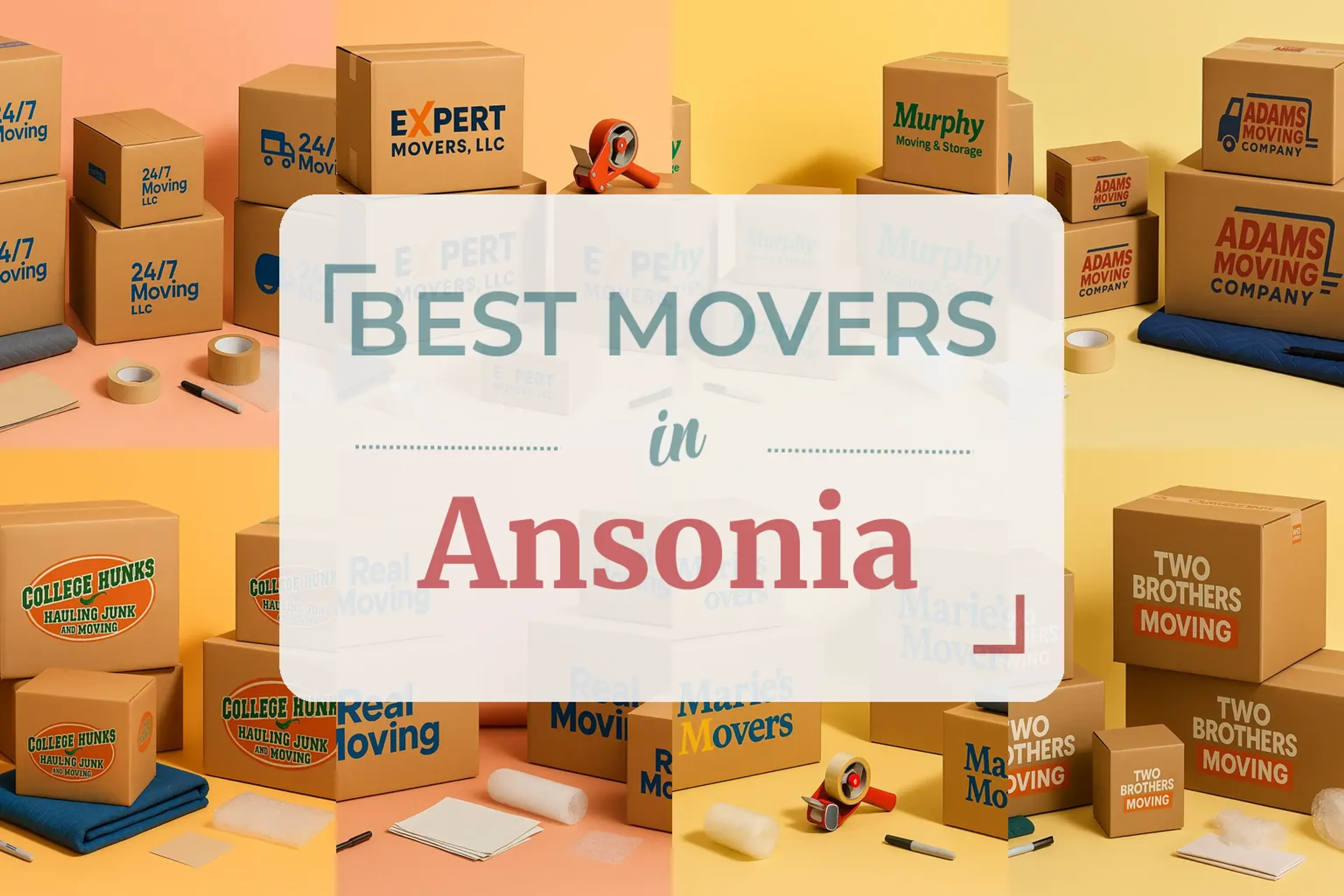 Side-by-side comparison of Ansonia moving companies