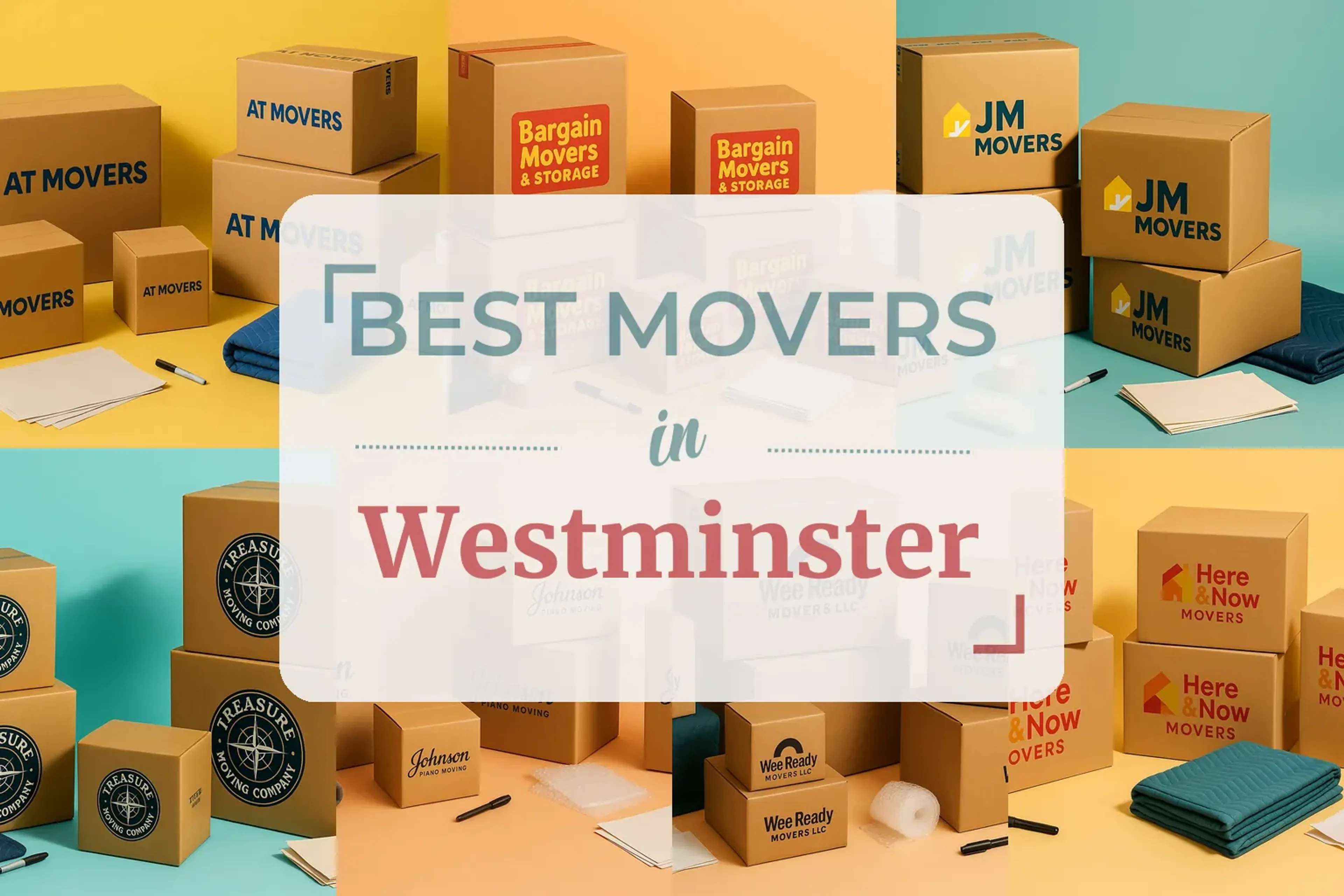 Side-by-side comparison of Westminster moving companies