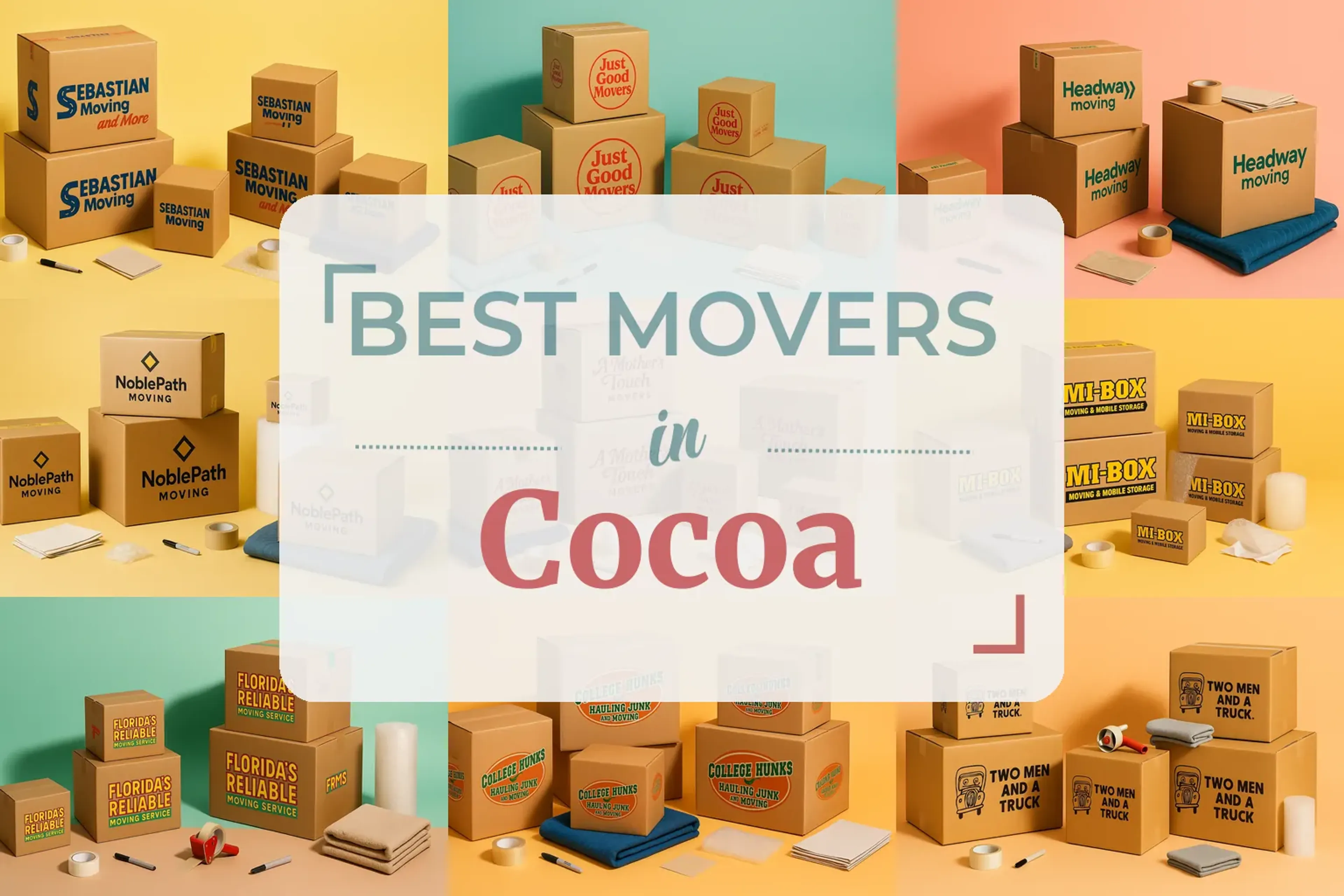Side-by-side comparison of Cocoa moving companies