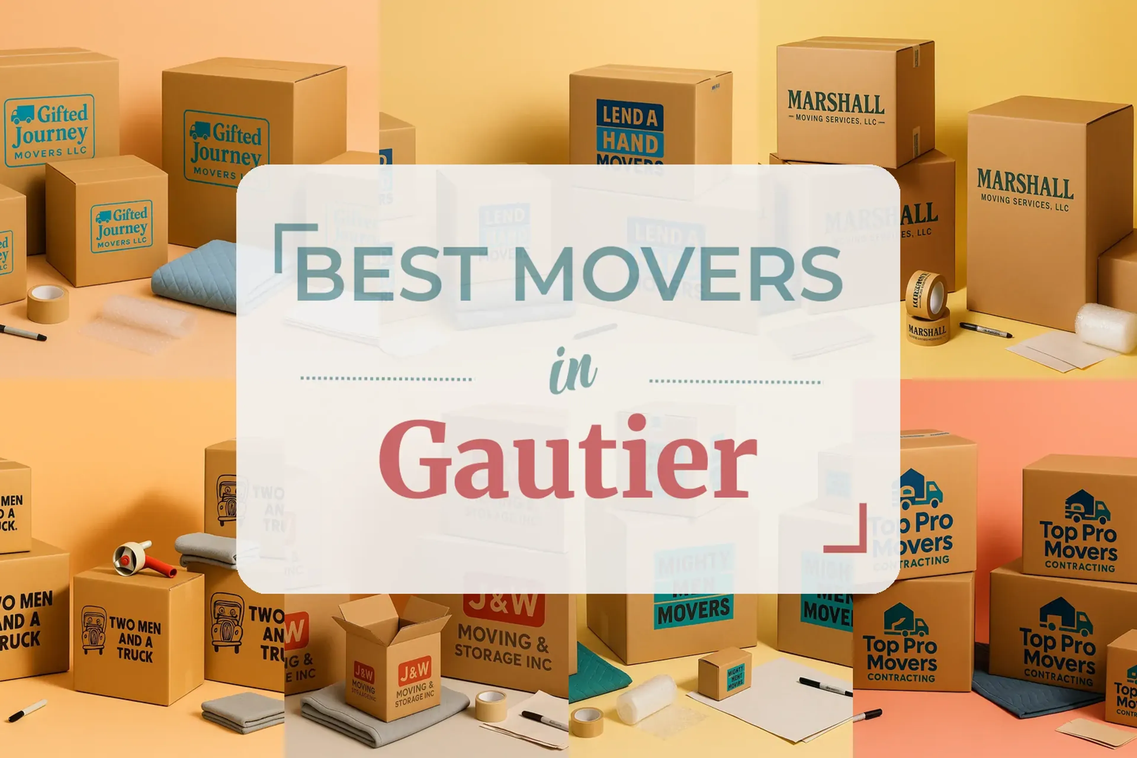 Side-by-side comparison of Gautier moving companies