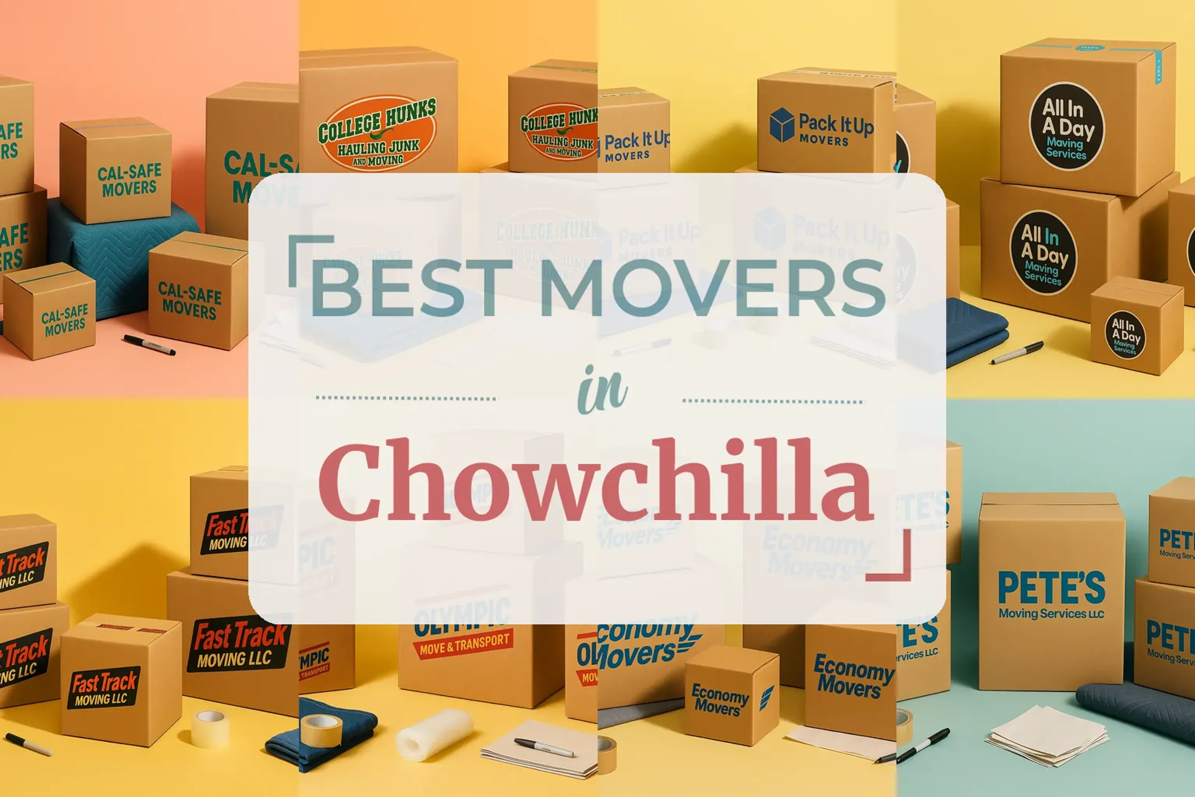 Side-by-side comparison of Chowchilla moving companies