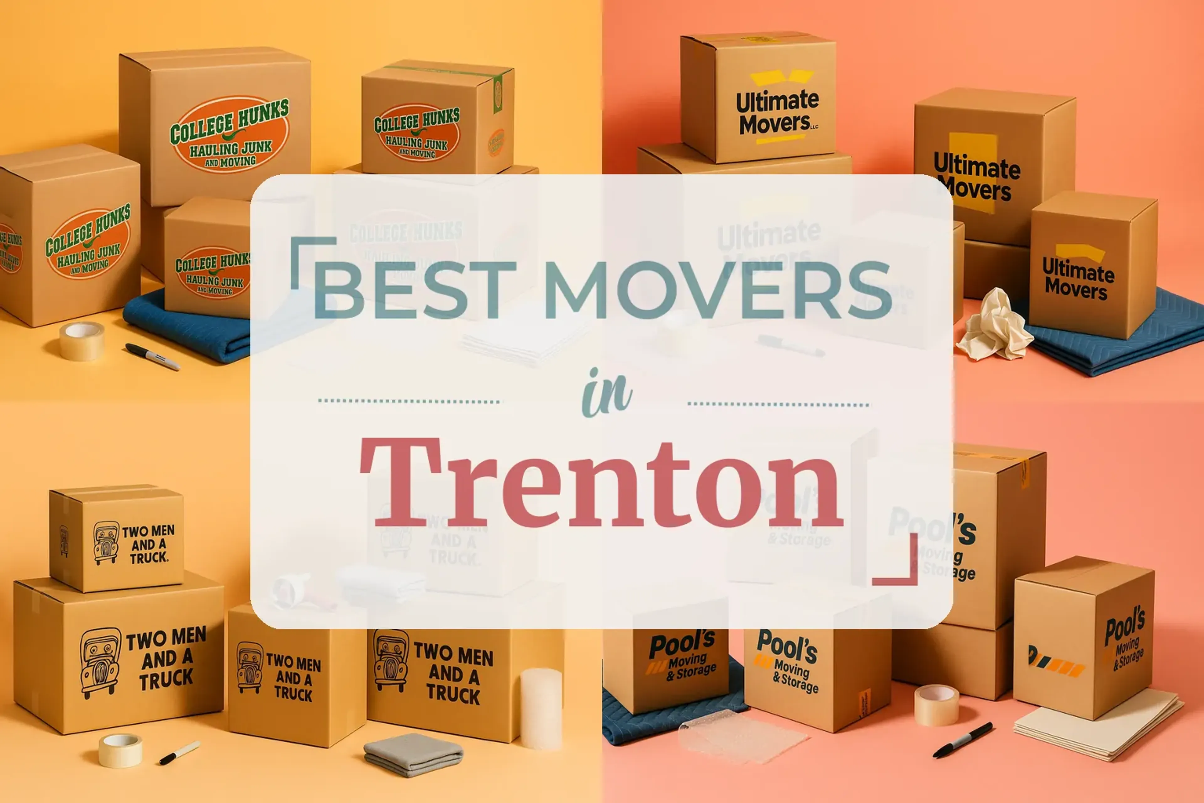 Side-by-side comparison of Trenton moving companies