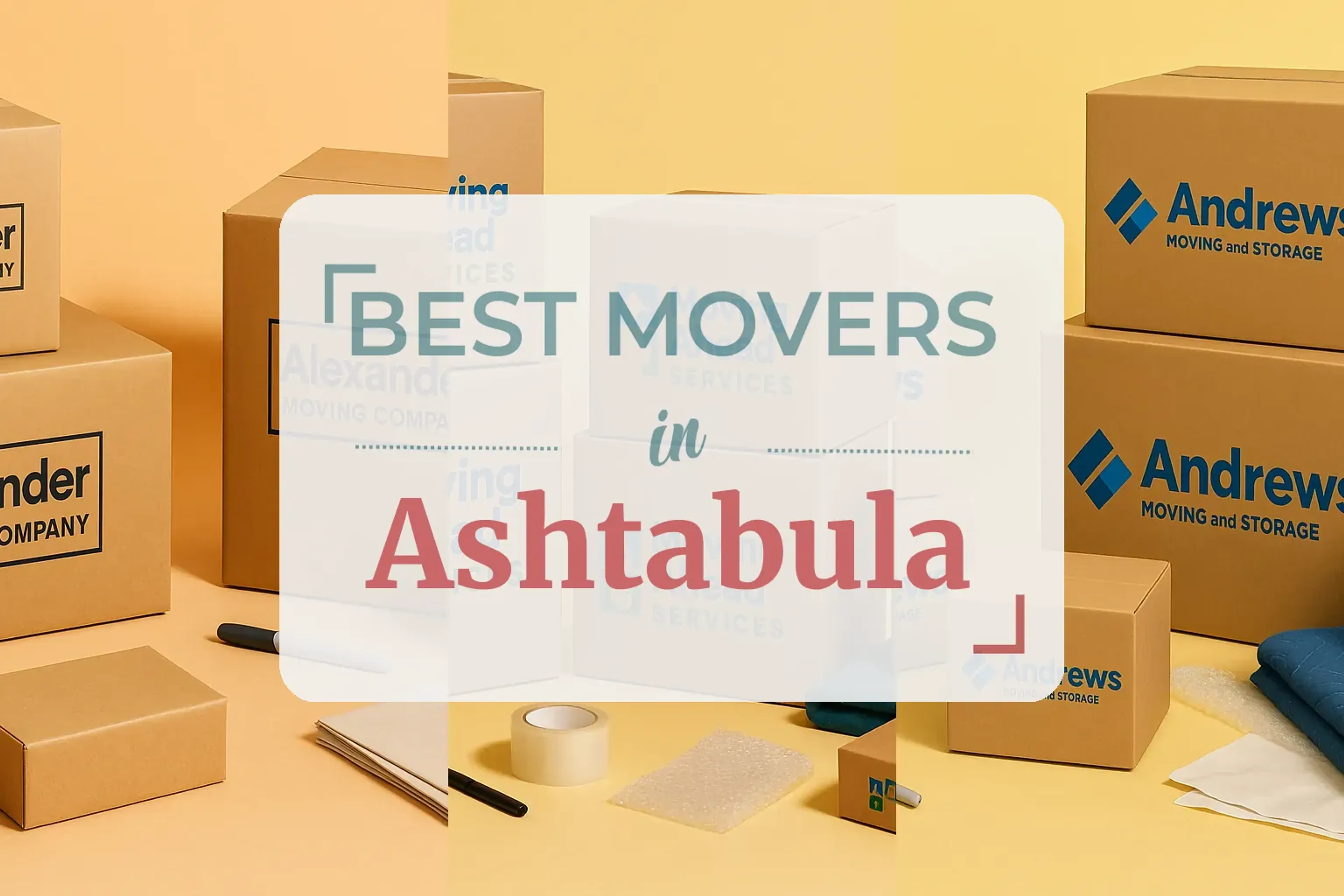 Side-by-side comparison of Ashtabula moving companies