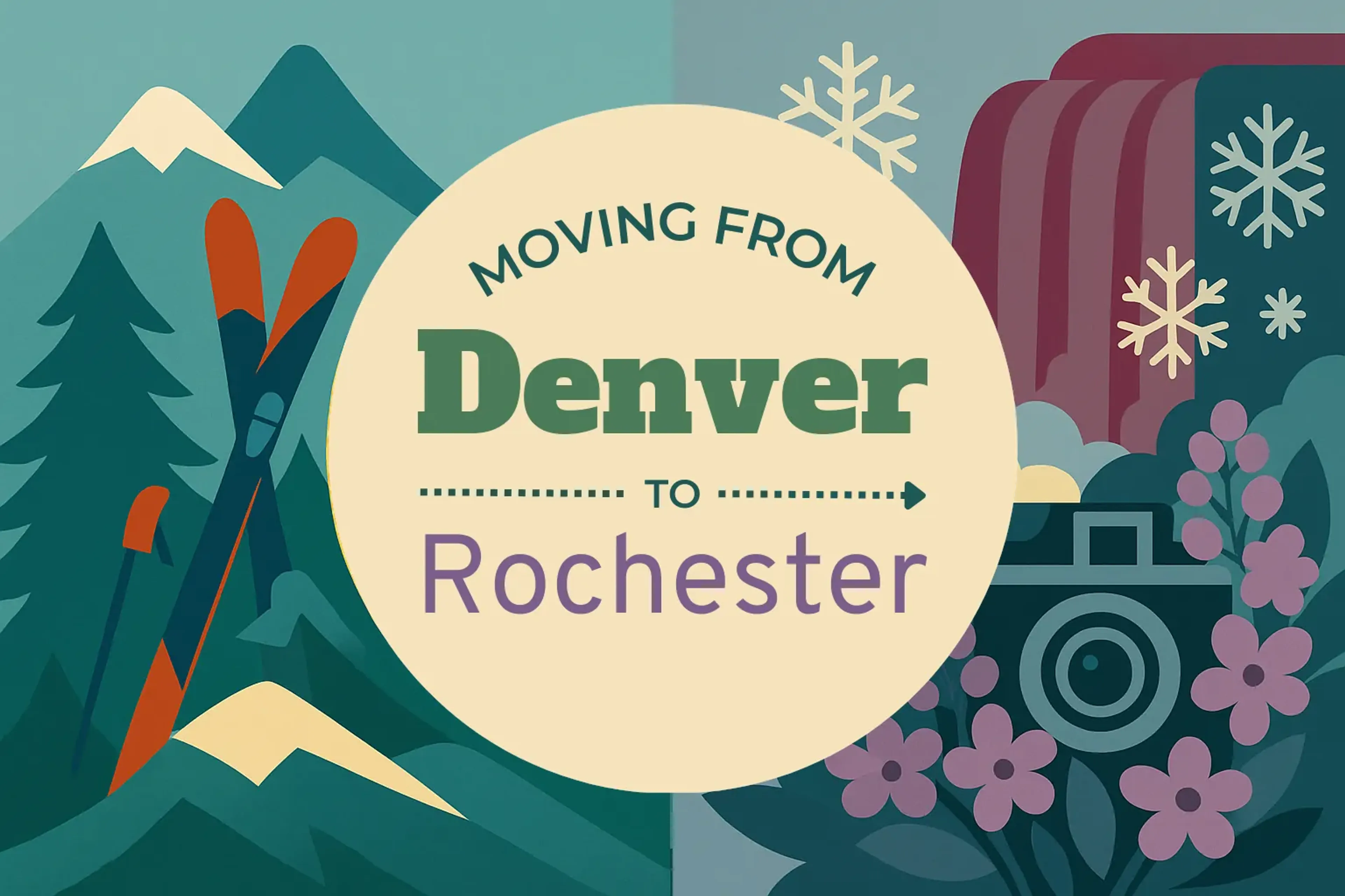 Side-by-side comparison of Denver to Rochester moving companies