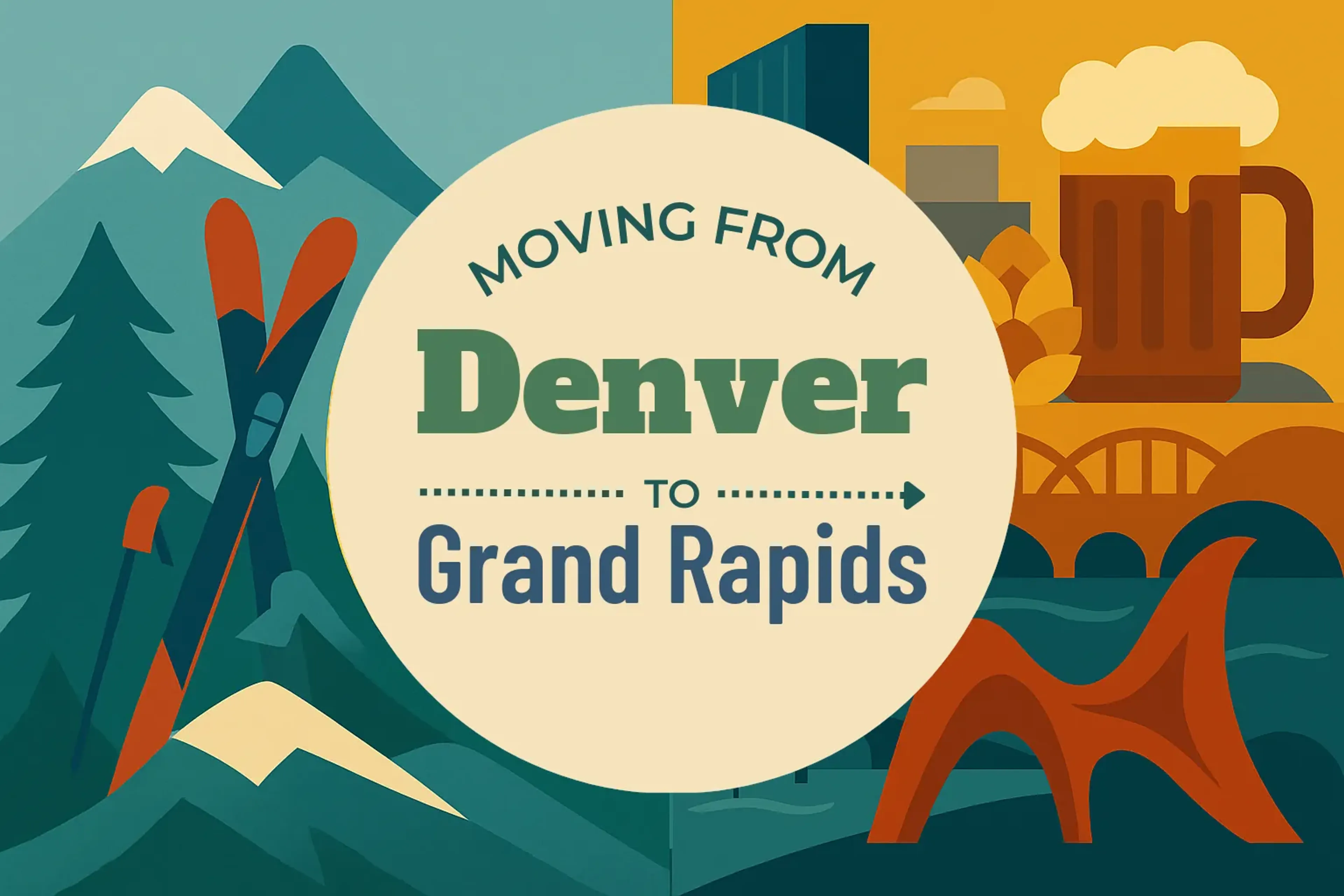 Side-by-side comparison of Denver to Grand Rapids moving companies