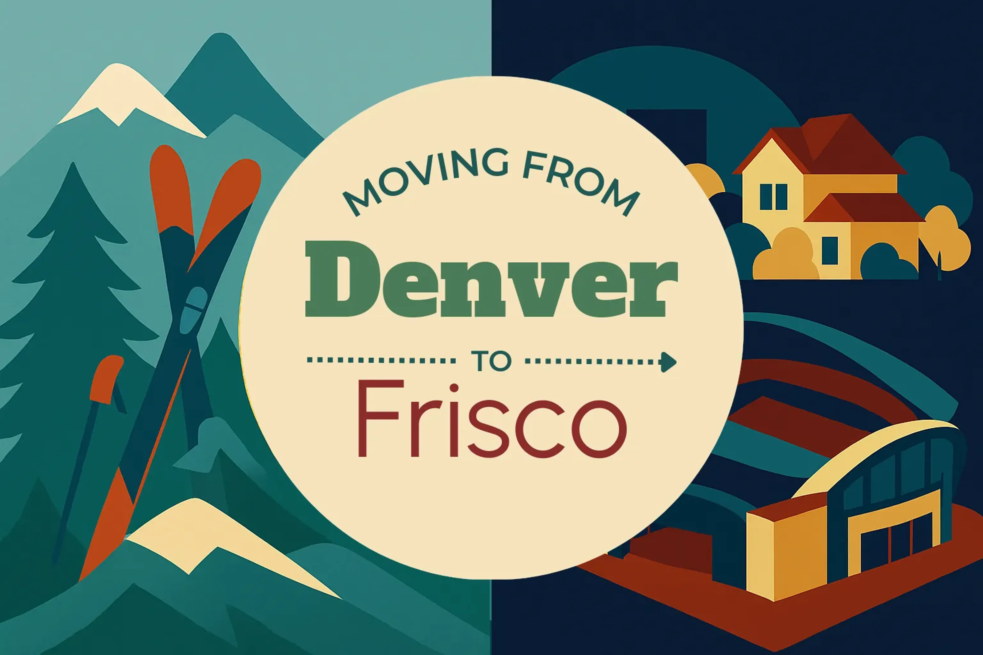 Side-by-side comparison of Denver to Frisco moving companies