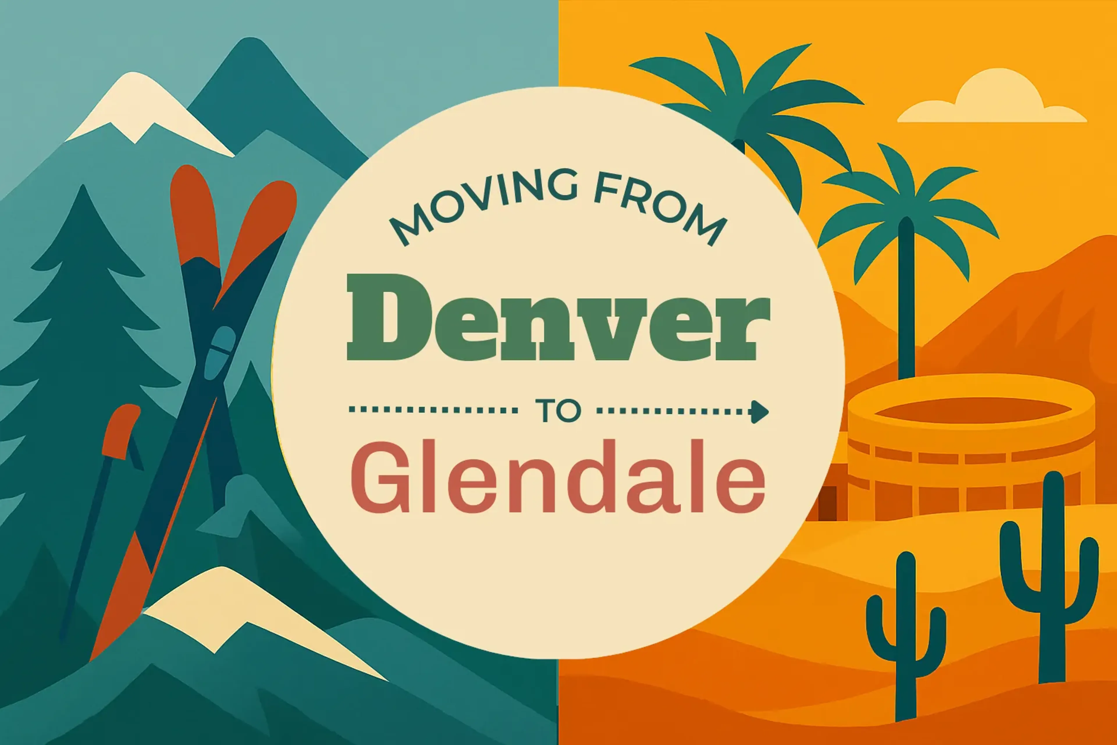 Side-by-side comparison of Denver to Glendale moving companies