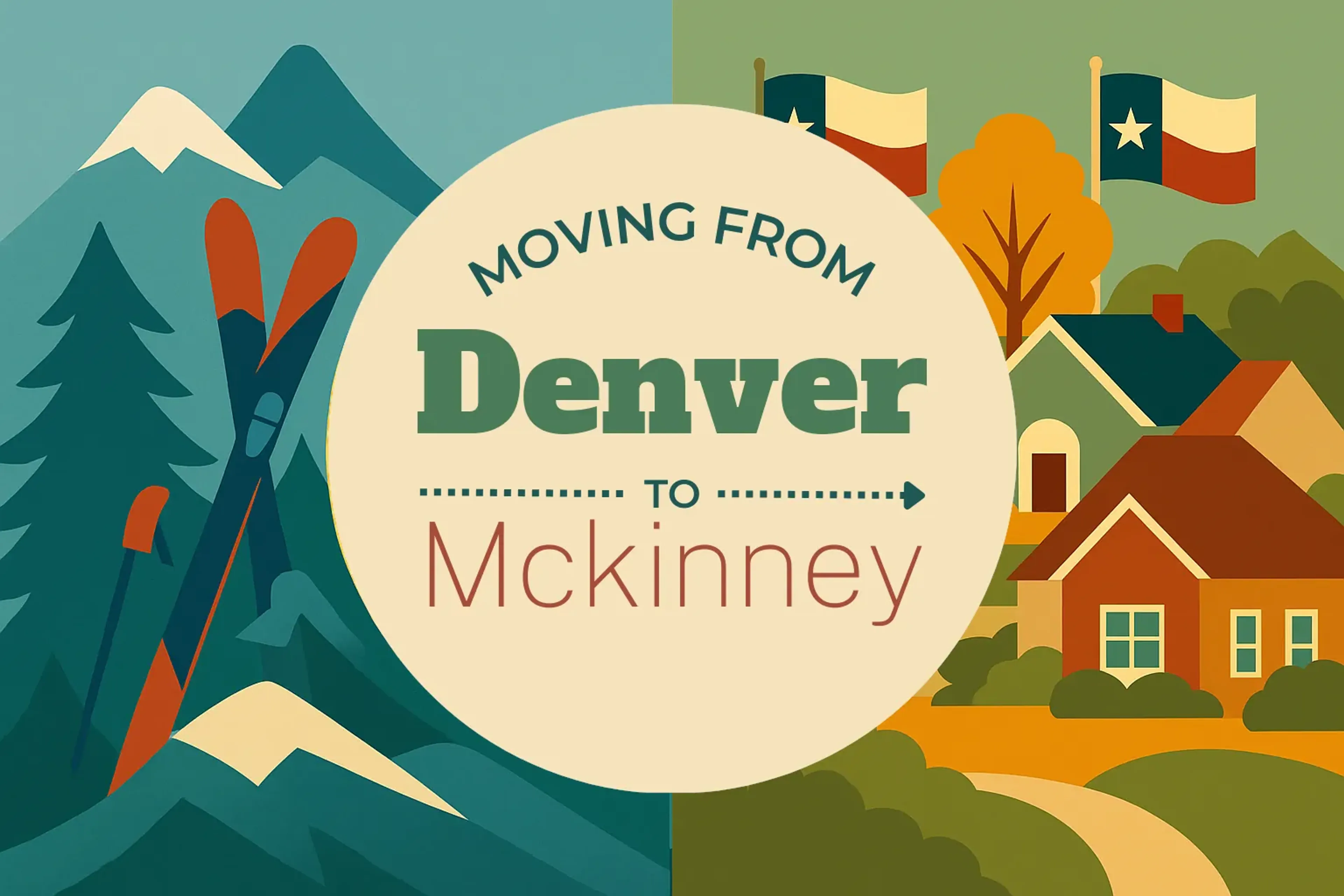 Side-by-side comparison of Denver to Mckinney moving companies